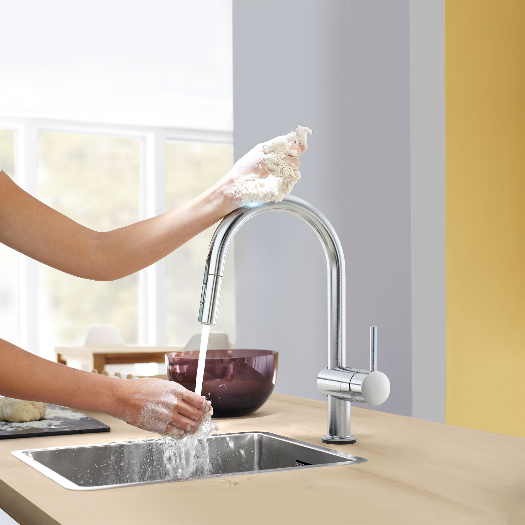 Robinet tactile Grohe Minta Touch. 