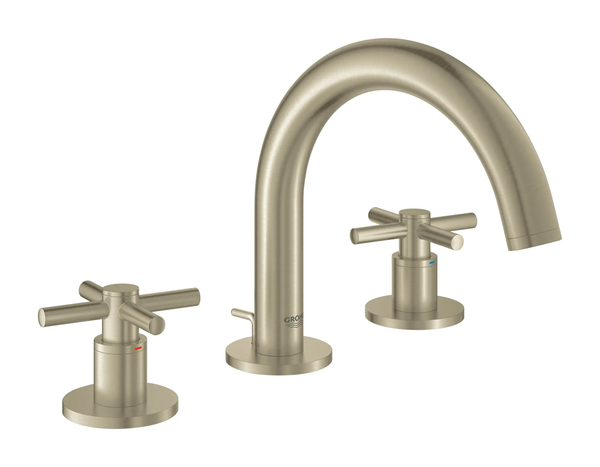8" Widespread 2-Handle S-Size Bathroom Faucet 4.5 L/min (1.2 gpm)