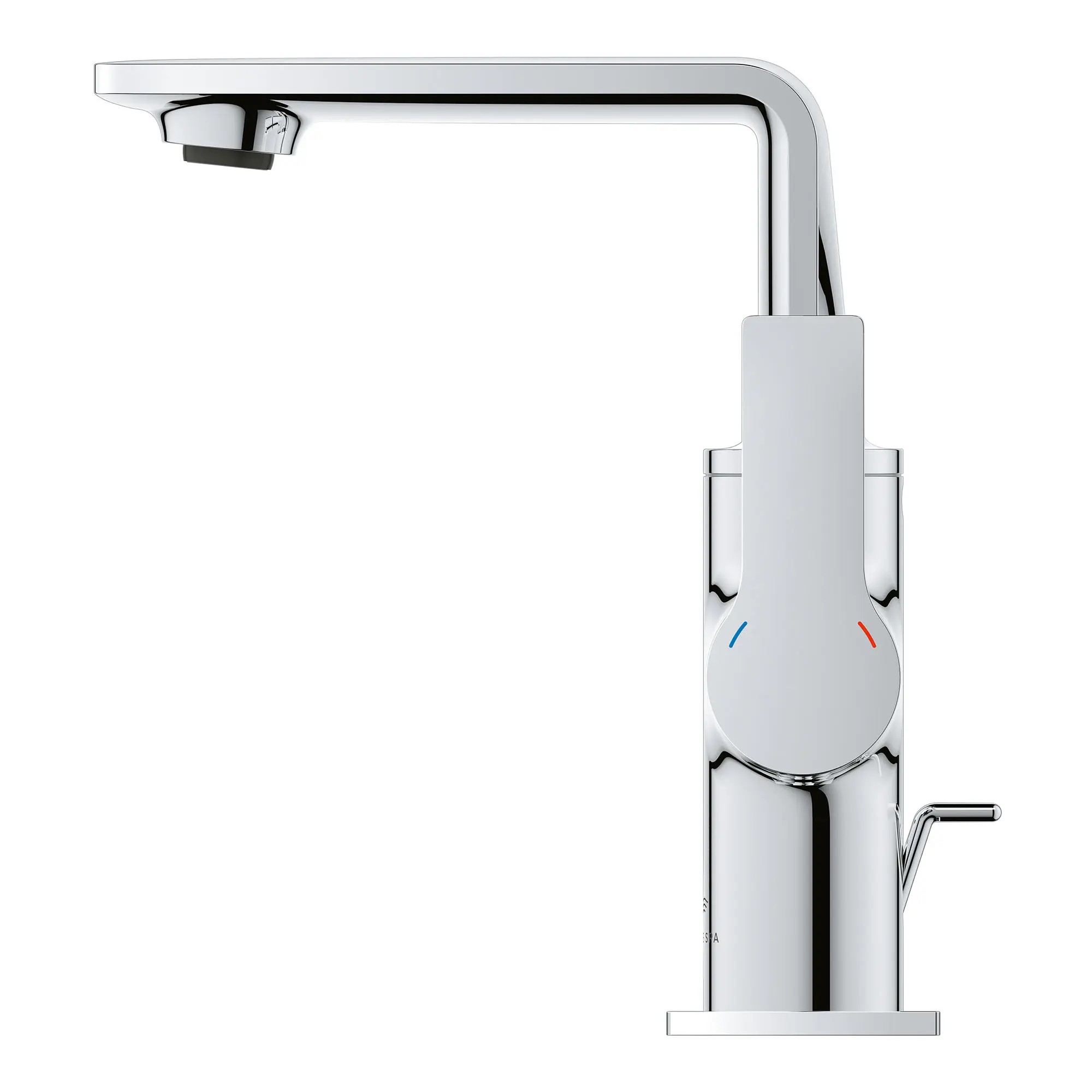 Allure Single-Hole Single-Handle M-Size Bathroom Faucet, 1.2 GPM (4.5 L/min)