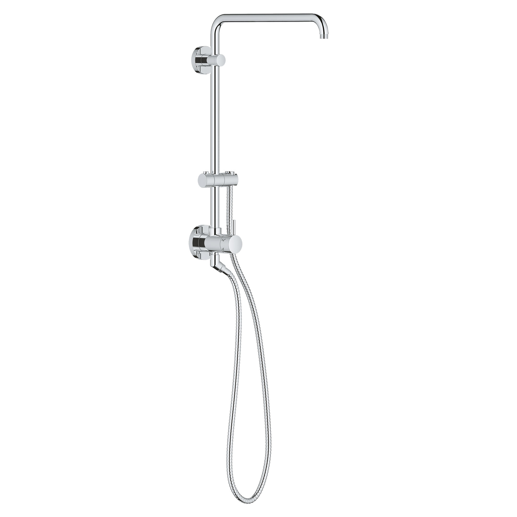 18" Shower System with Rainshower Shower Arm