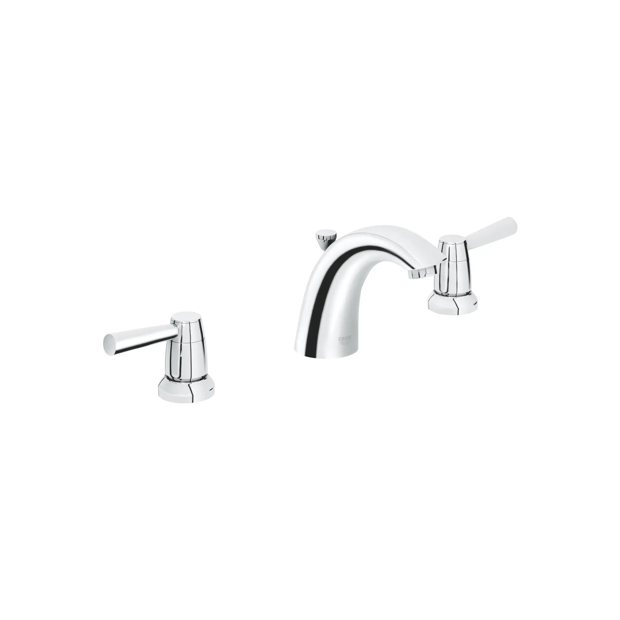 Lavatory 8 in. Widespread 2-Handle Bathroom Faucet - 1.5 GPM