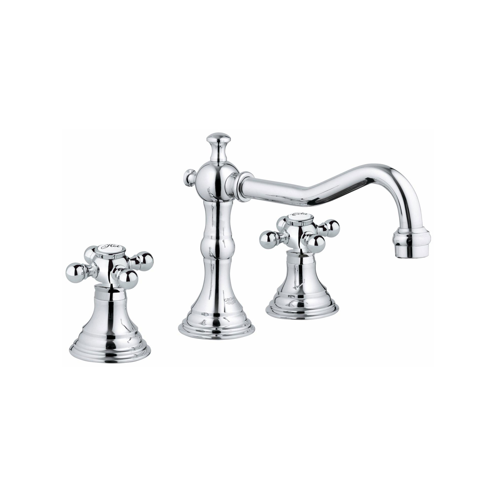 8-inch Widespread 2-Handle S-Size Bathroom Faucet 1.5 GPM
