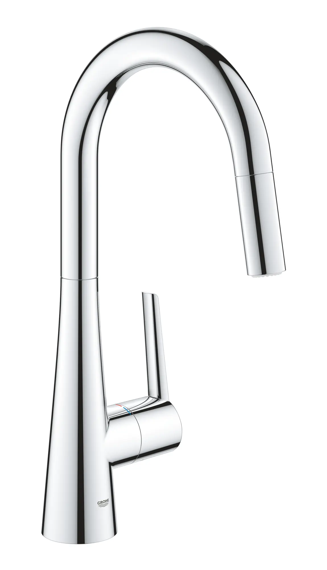 Single-Handle Pull Down Kitchen Faucet Dual Spray 6.6 L/min (1.75 gpm)