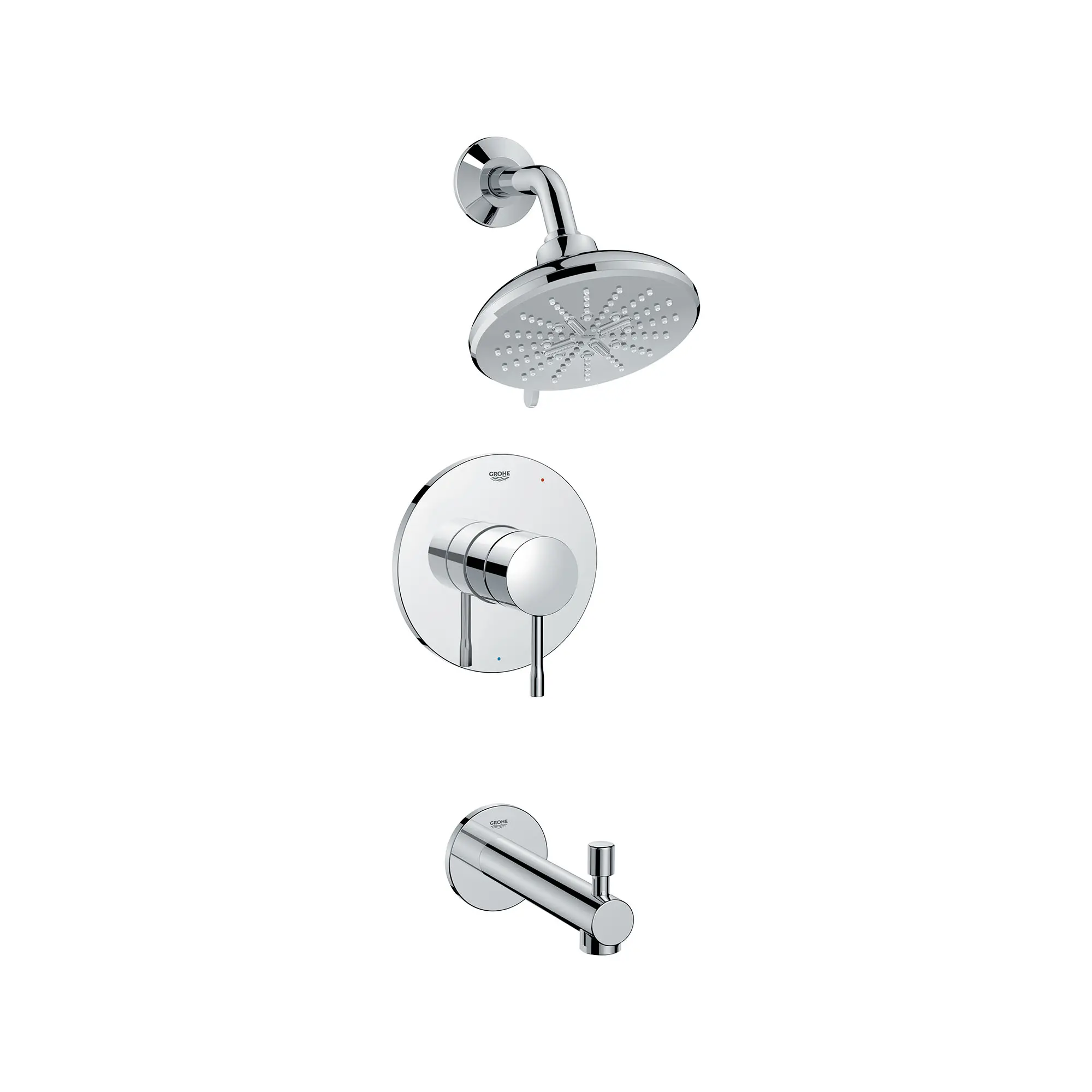 Essence Pressure Balance Valve Tub/Shower Trim Kit