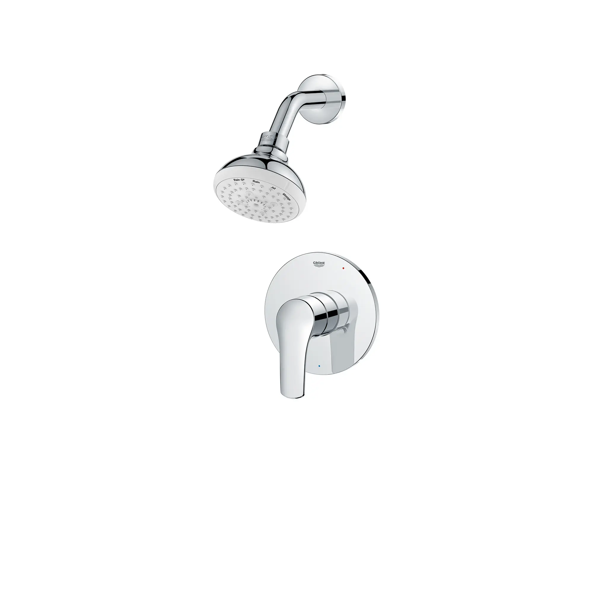 Eurosmart Pressure Balance Valve Shower Trim Kit