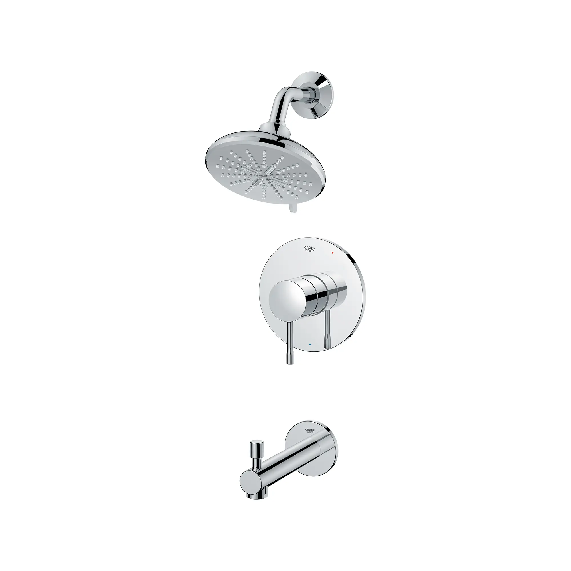 Essence Pressure Balance Valve Tub/Shower Trim Kit