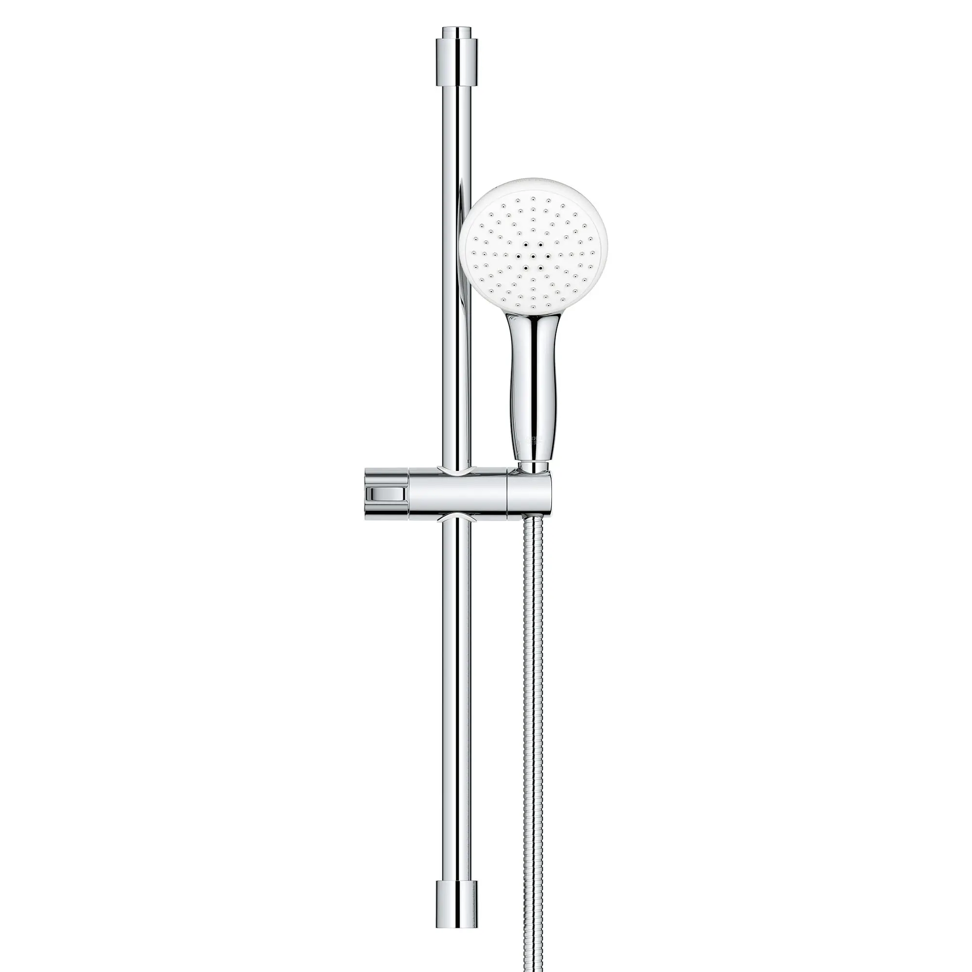 Tempesta Round 110 24" Shower Rail Set, 2-Spray, 1.5 GPM (5.7 L/min)