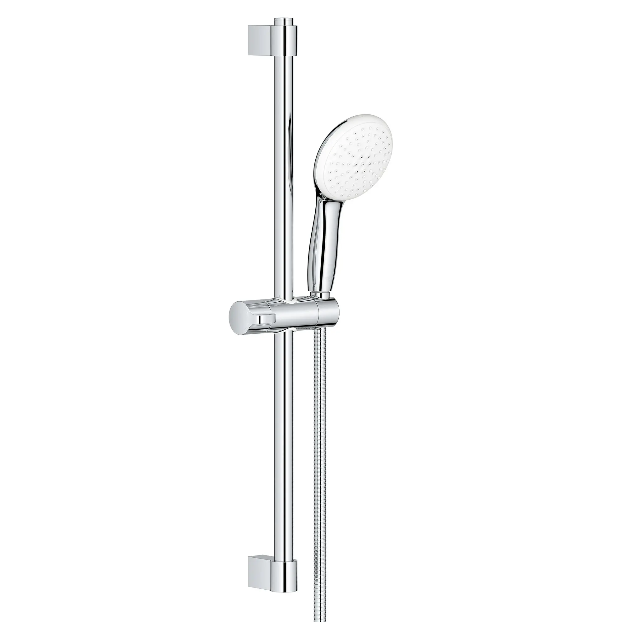 Tempesta Round 110 24" Shower Rail Set, 2-Spray, 1.5 GPM (5.7 L/min)