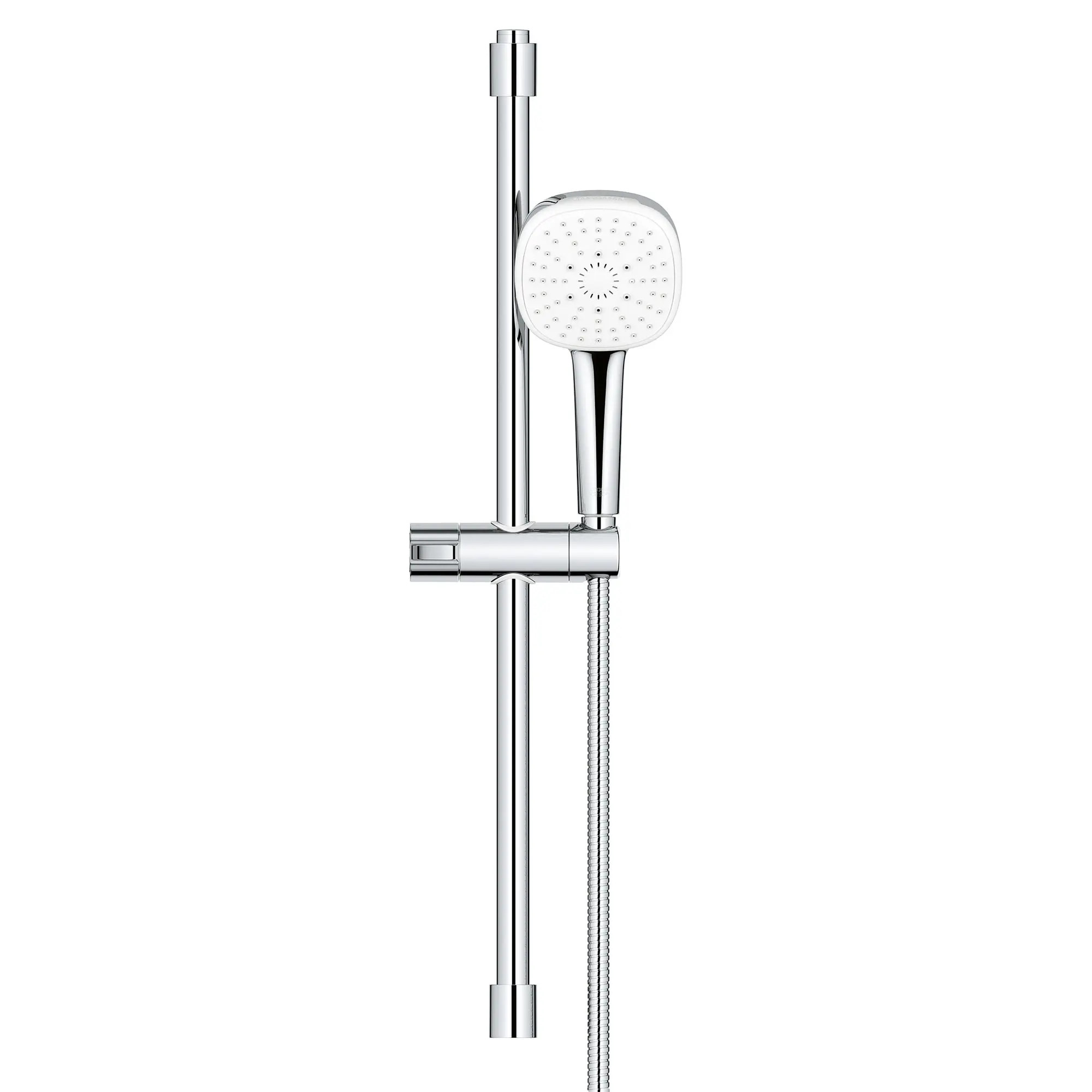 Tempesta Square 110 24" Shower Rail Set, 3-Spray, 1.75 GPM (6.6 L/min)