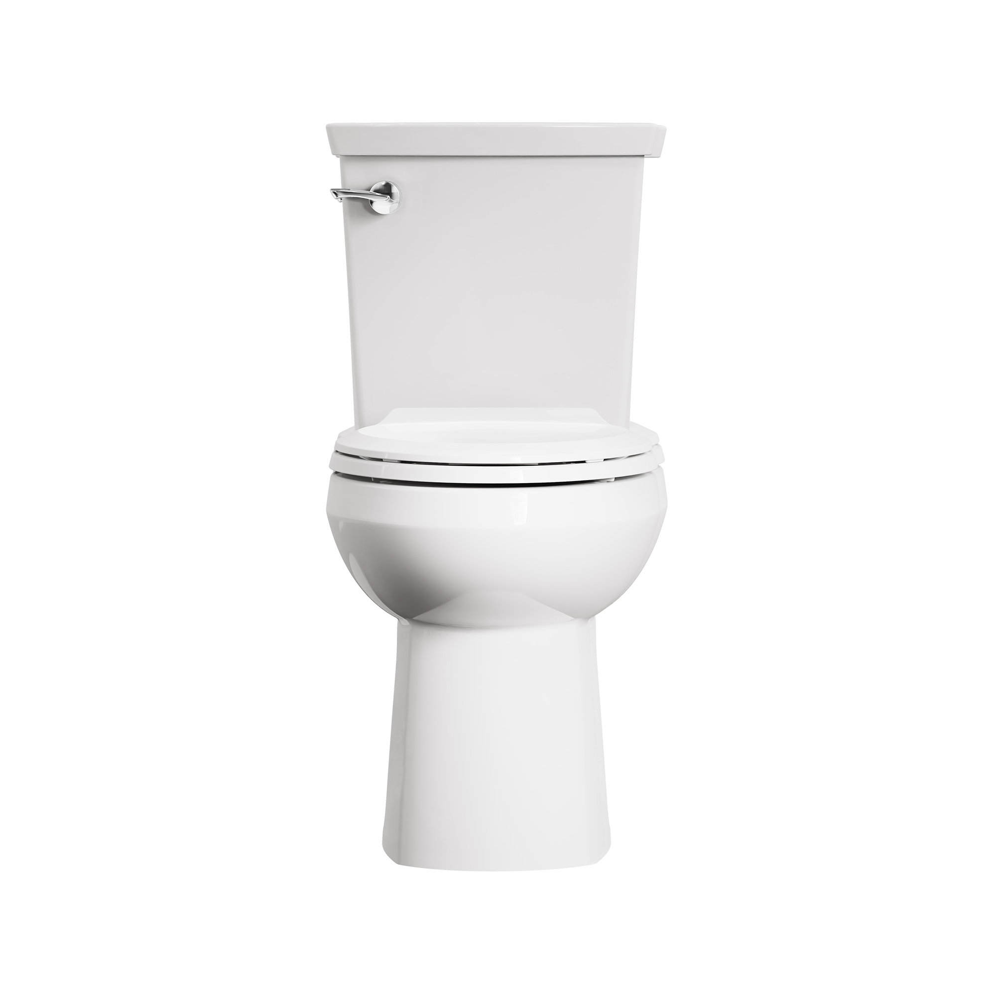 WATERMONY 1.85 Gallons Per Minute GPF Elongated Height One-Piece Black  Toilet (Seat Included)