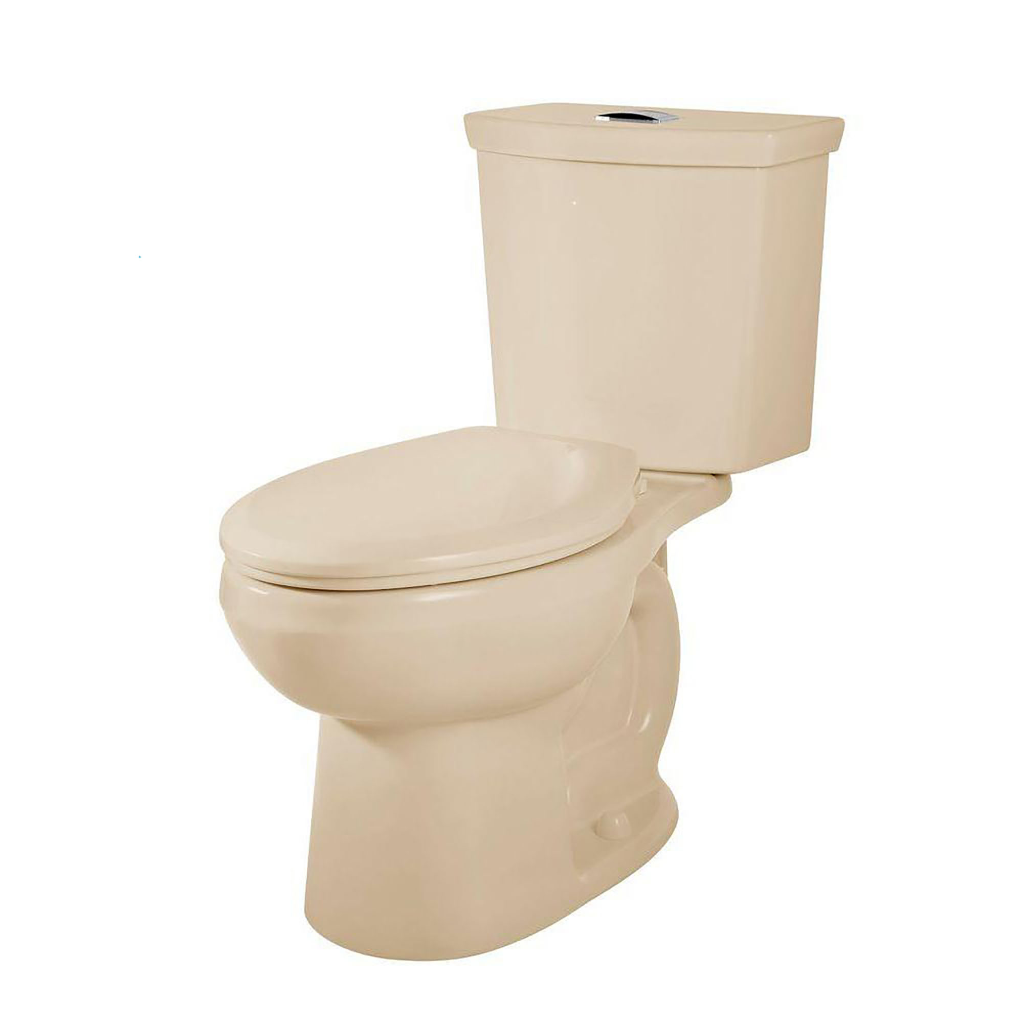 Toilette H2Option, 2 pièces, chasse double 1,28 gpc/4,8 lpc et 0,92 gpc/3,5 lpc, à cuvette allongée à hauteur régulière, sans siège