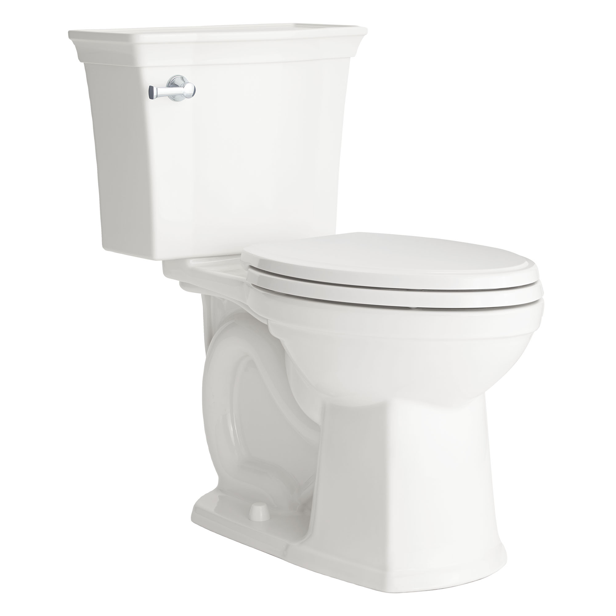 Estate VorMax Two-Piece 1.28 gpf/4.8 Lpf Chair Height Elongated Toilet less Seat