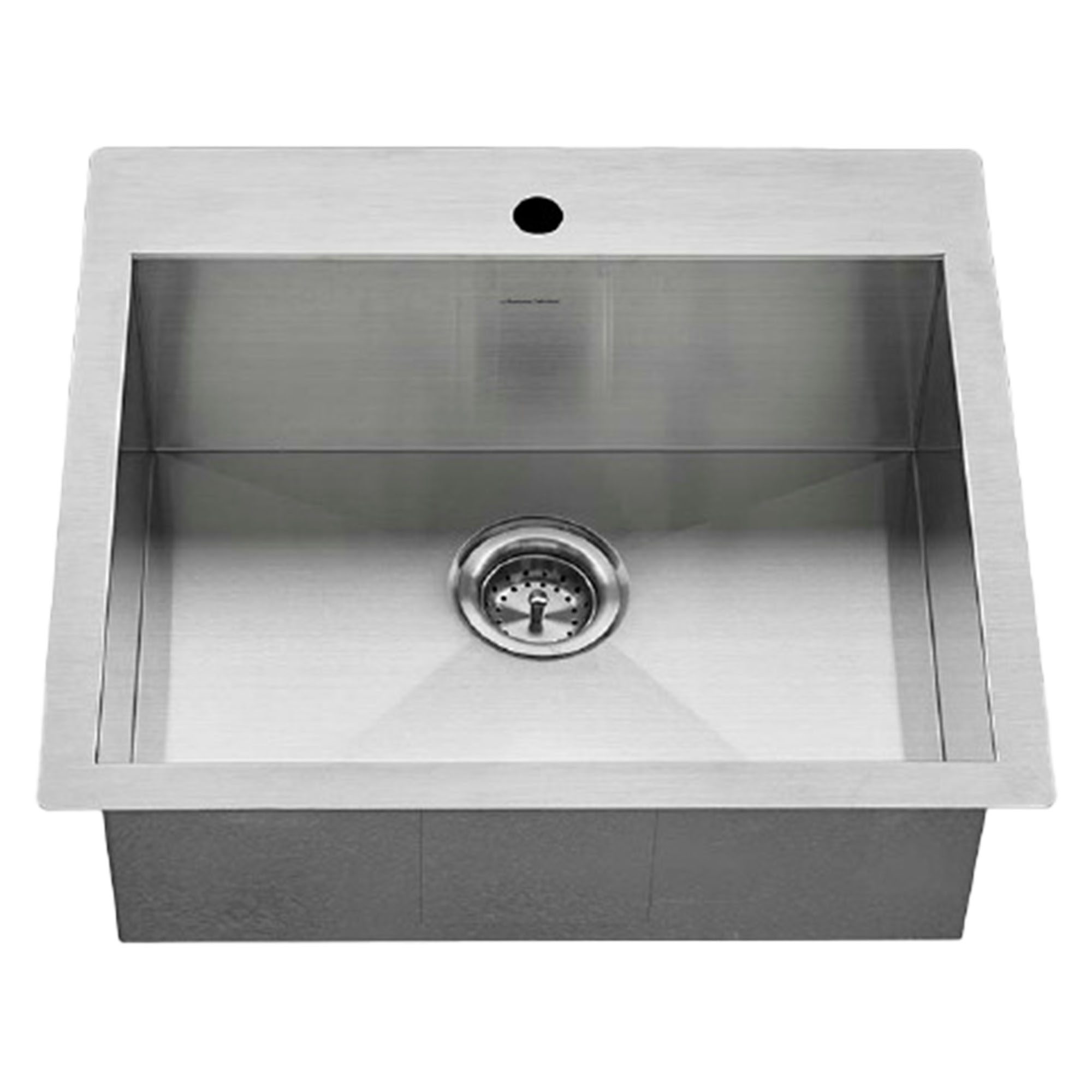 CROCODILE 304 Grade Traditional Design Glossy Finish Single Bowl Kitchen  Sink (Silver, 18x 16 x 8) : : Home Improvement