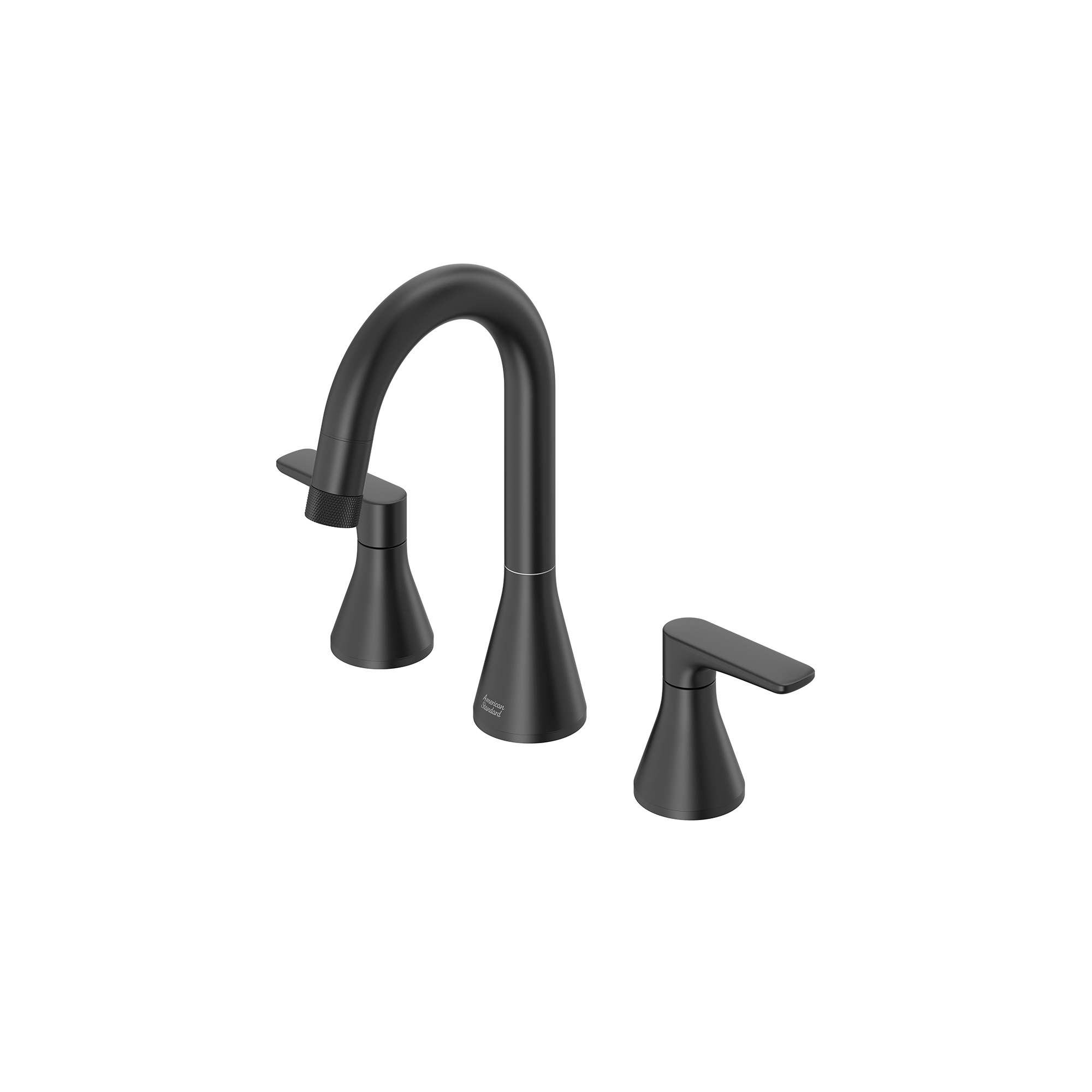 Aspirations™ 8-Inch Widespread 2-Handle Pull-Down Bathroom Faucet 1.2 gpm/4.5 L/min With Lever Handles