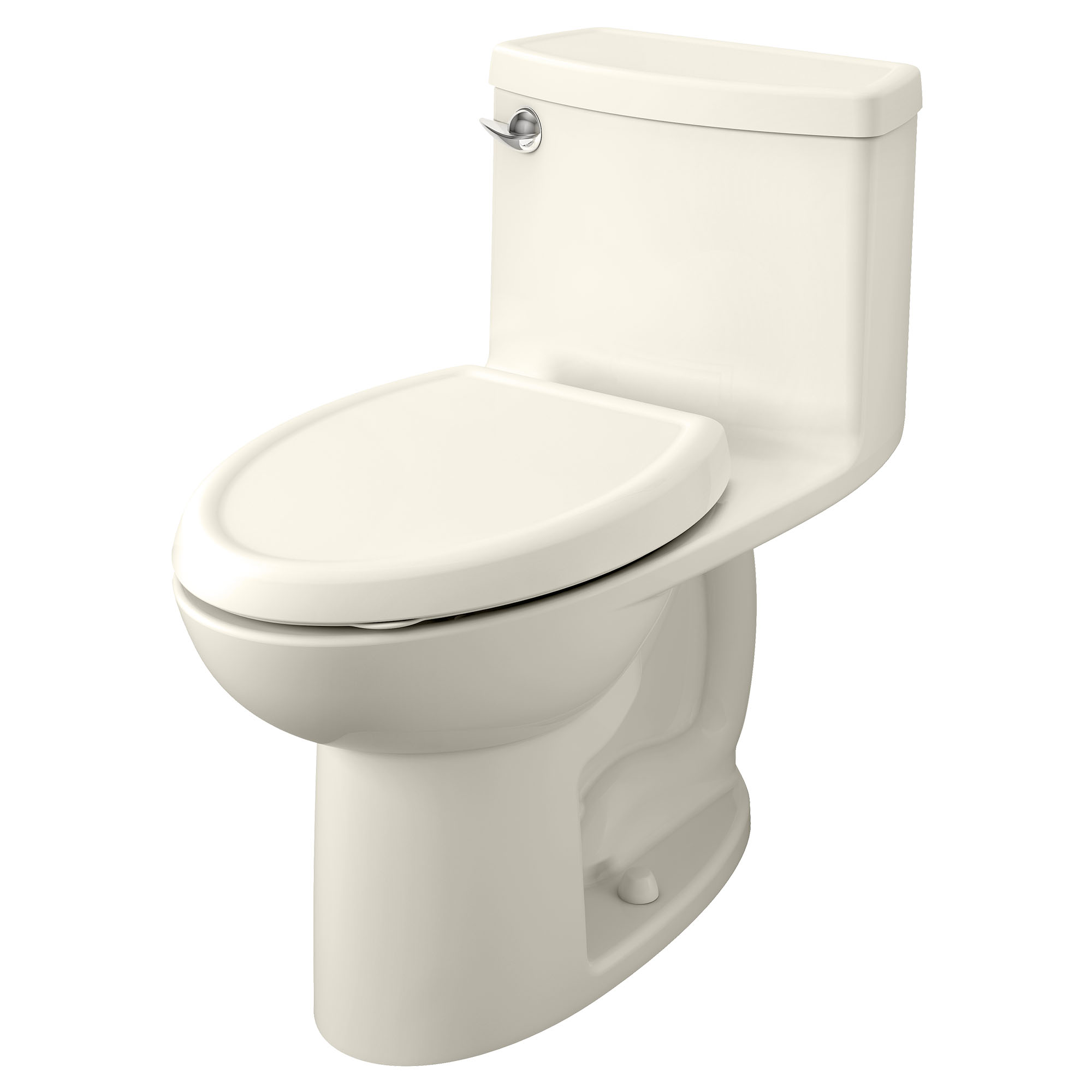 Toilette monopièce Compacte Cadet 3, 1,28 gpc/4,8 lpc, à cuvette allongée à hauteur de chaise avec siège