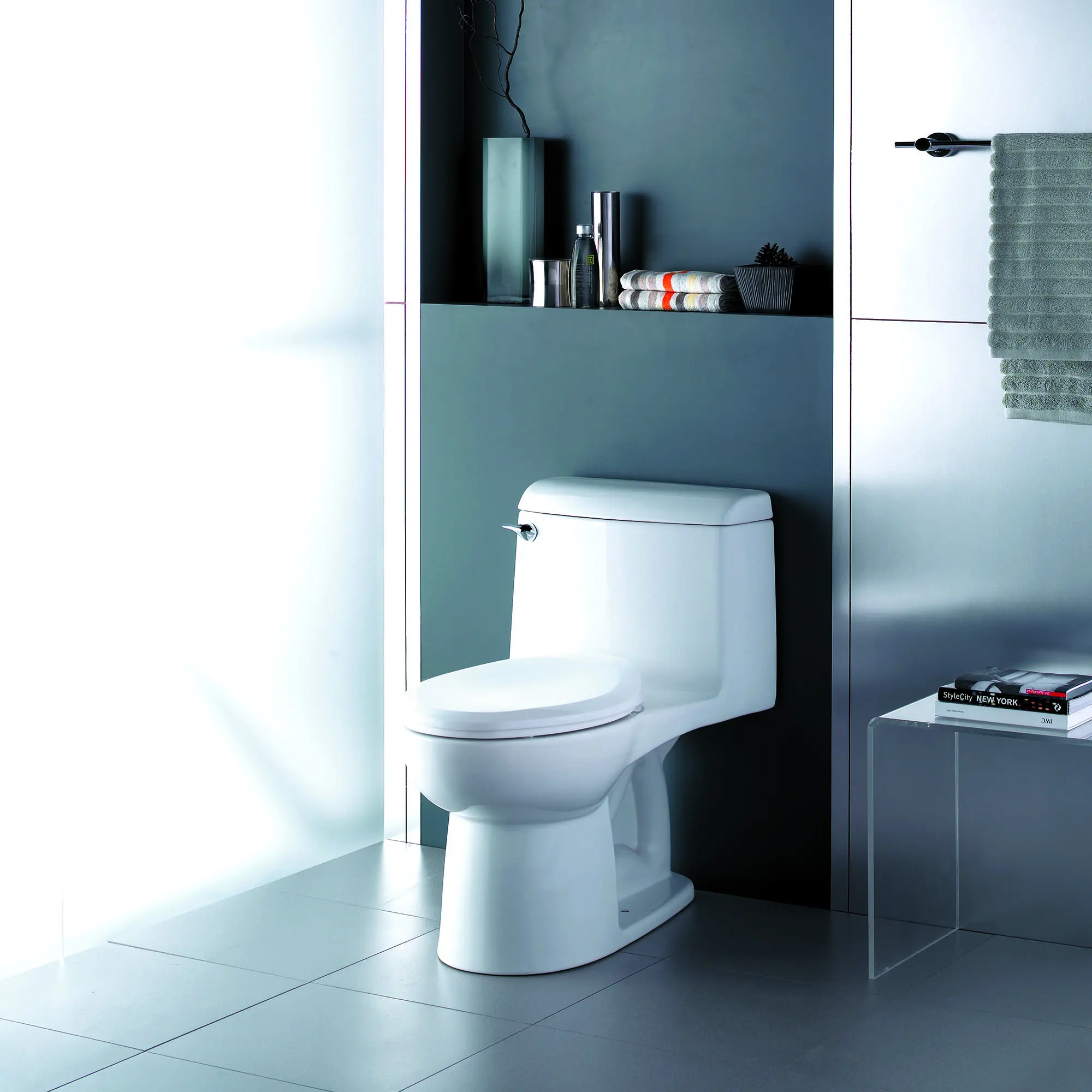 Champion® 4 One-Piece 1.6 gpf/6.0 Lpf Standard Height Elongated Toilet With Seat