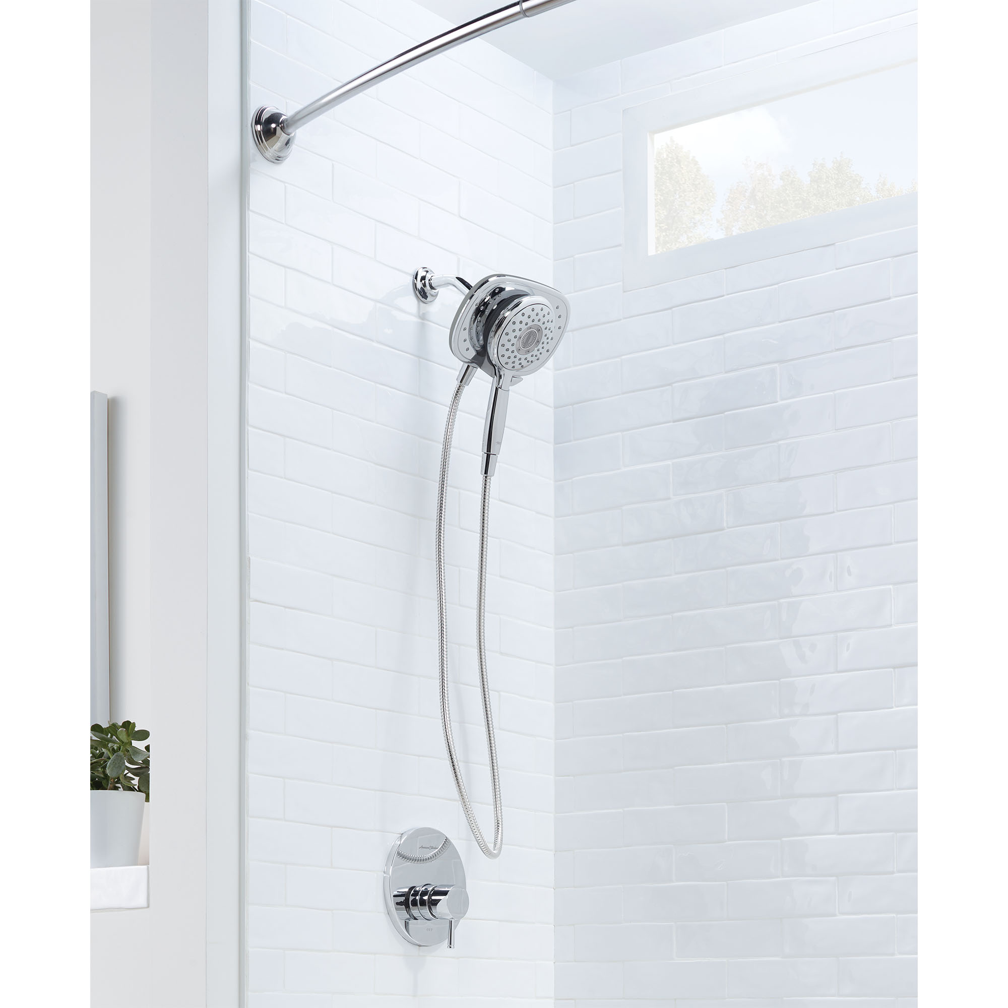 Spectra Duo 1.8 GPM 4-Function 2-in-1 Shower Head