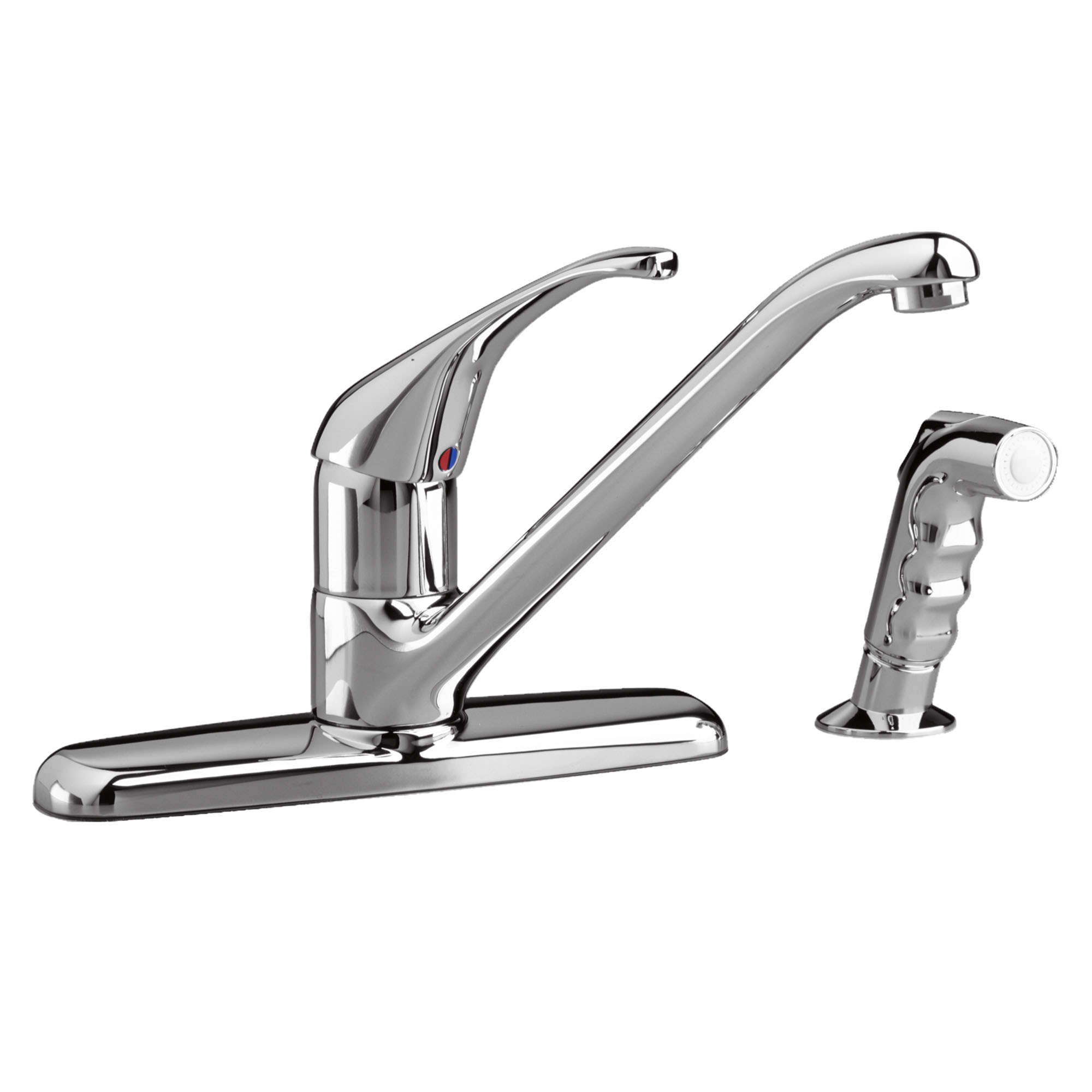 Reliant + 1-Handle Kitchen Faucet with Separate Side Spray