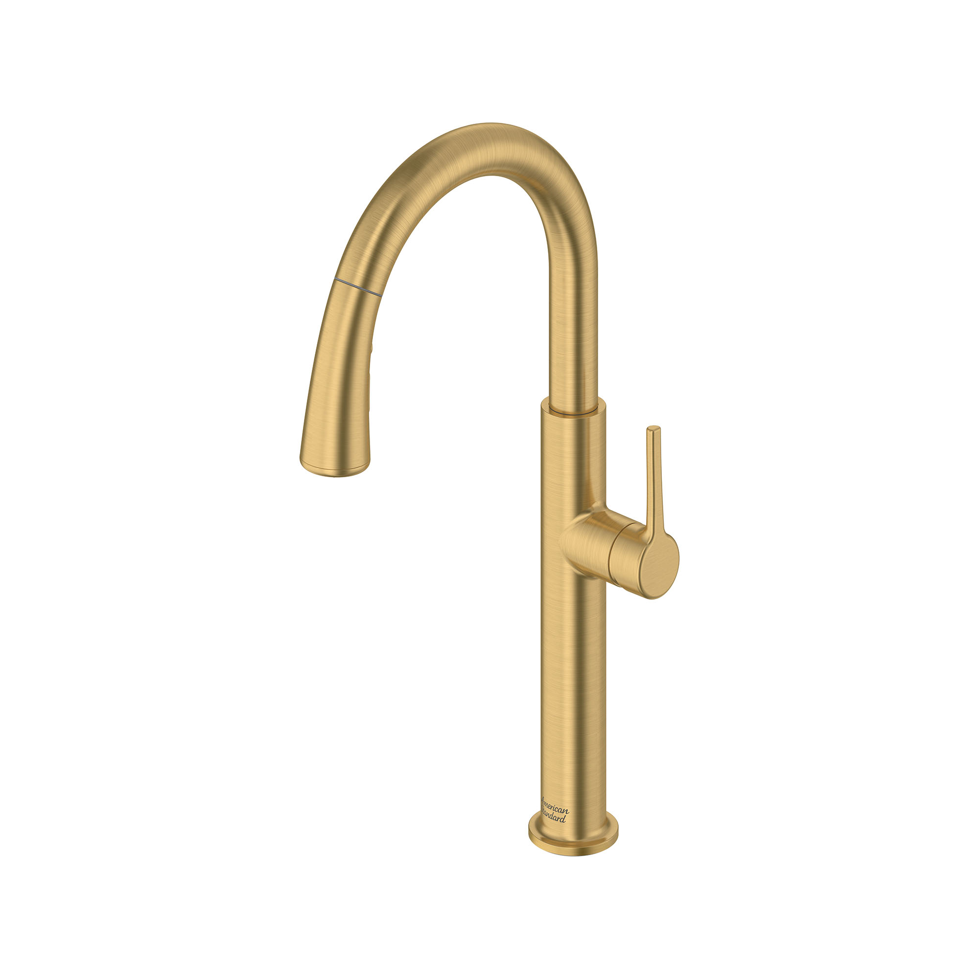 Cornet Gold Finish Kitchen Sink Faucet with Dual Spouts & Cover Plate -  Funitic
