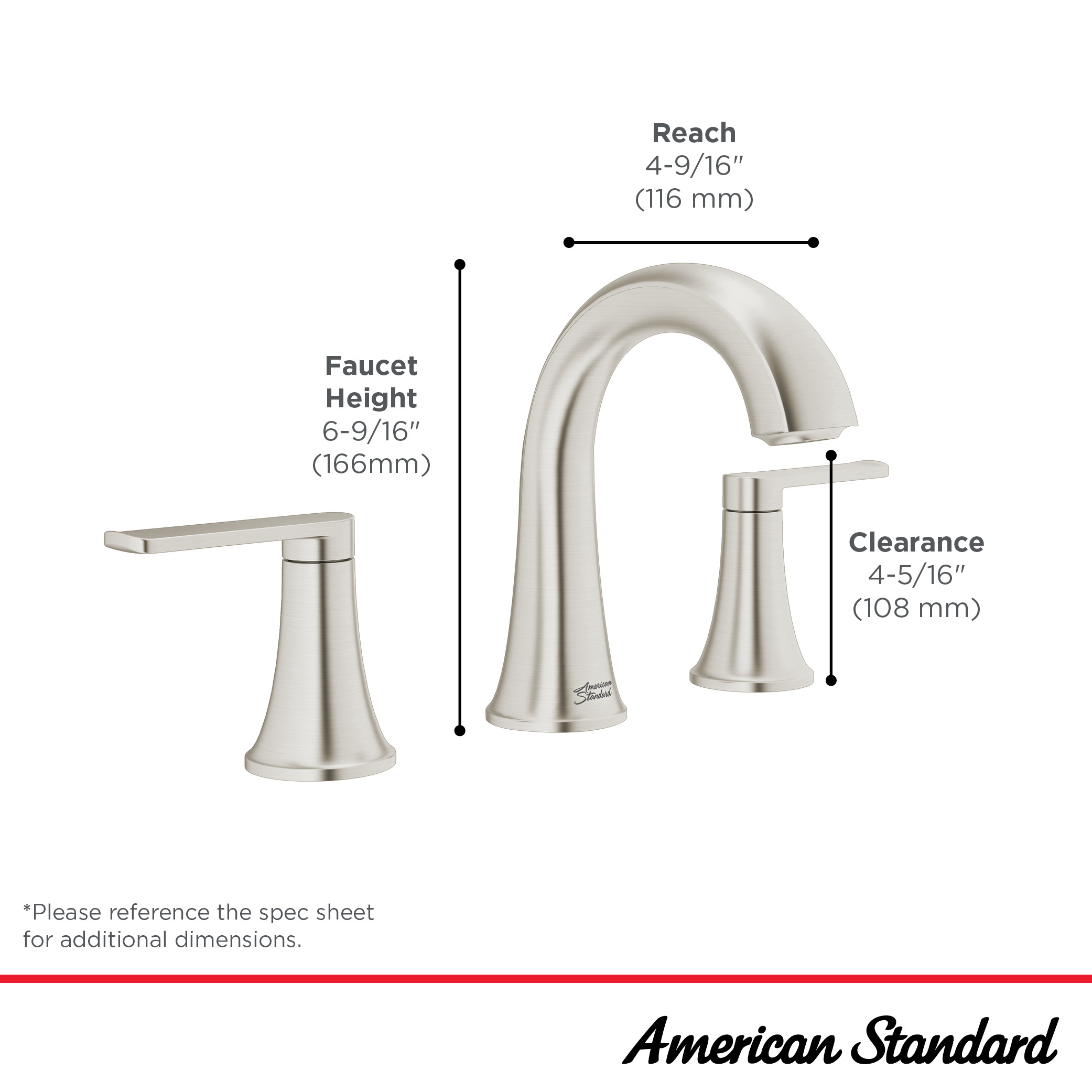 Corsham Two-Handle 8-Inch Widespread Bathroom Faucet