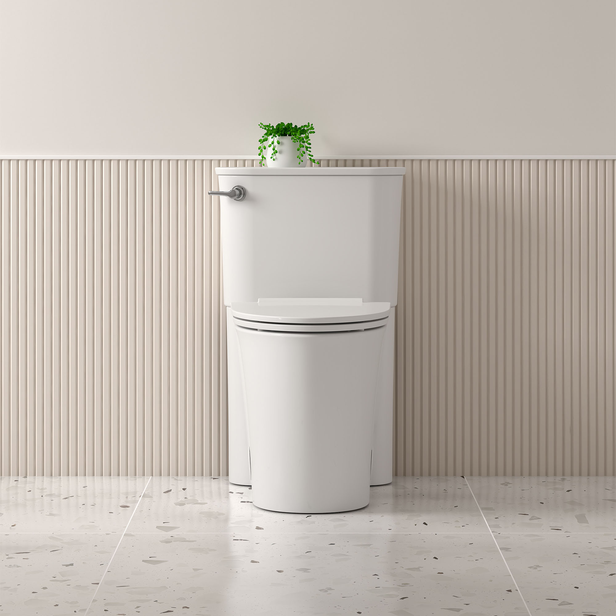Studio™ S Skirted Two-Piece 1.28 gpf/4.8 Lpf Chair Height Elongated Toilet With Seat