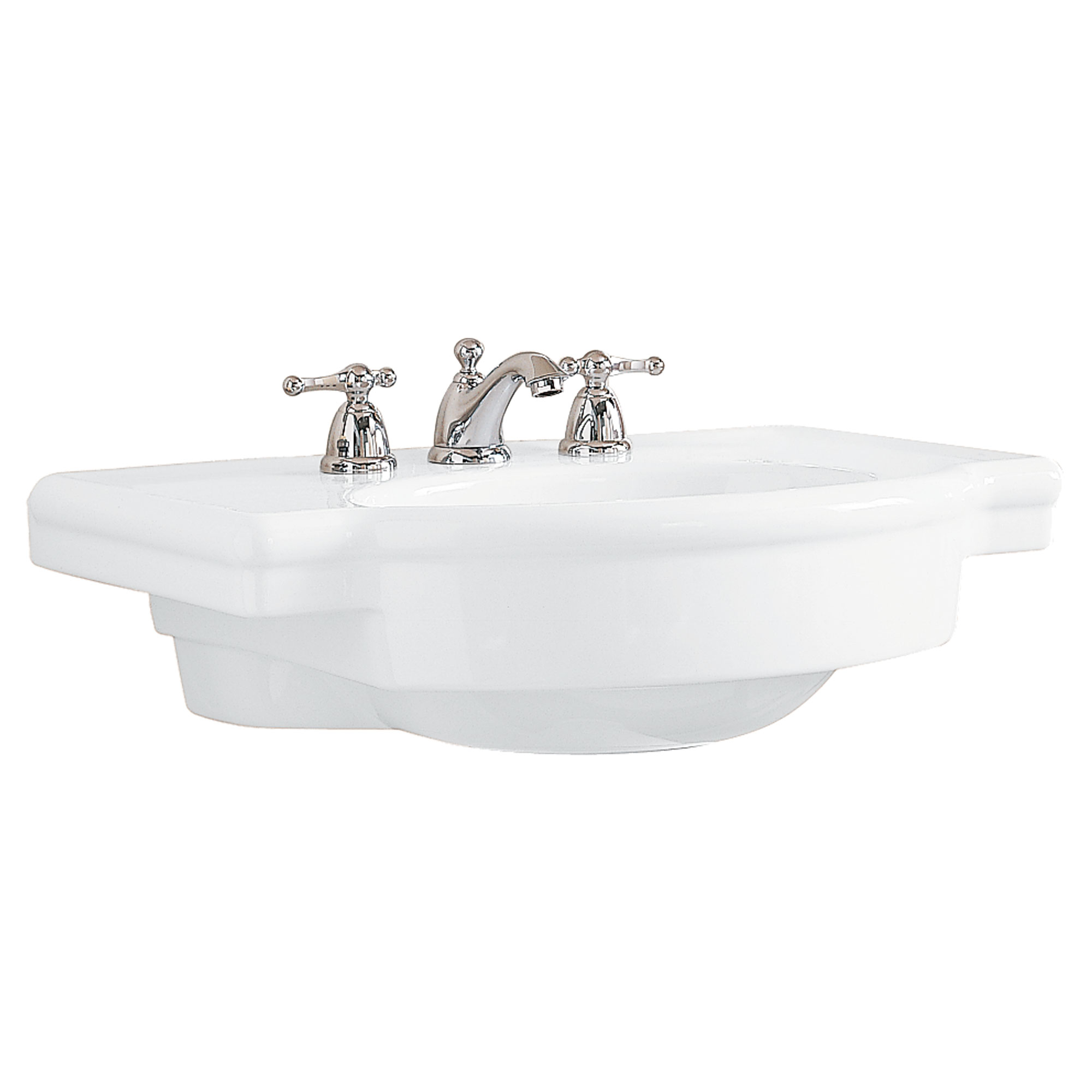 Retrospect™ 8-Inch Widespread Pedestal Sink Top
