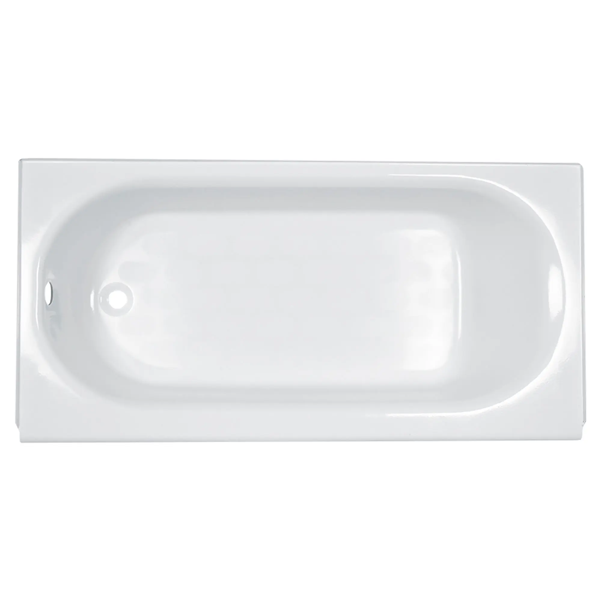 Princeton® Americast® 60 x 30-Inch Integral Apron Bathtub Left-Hand Outlet With Integral Drain