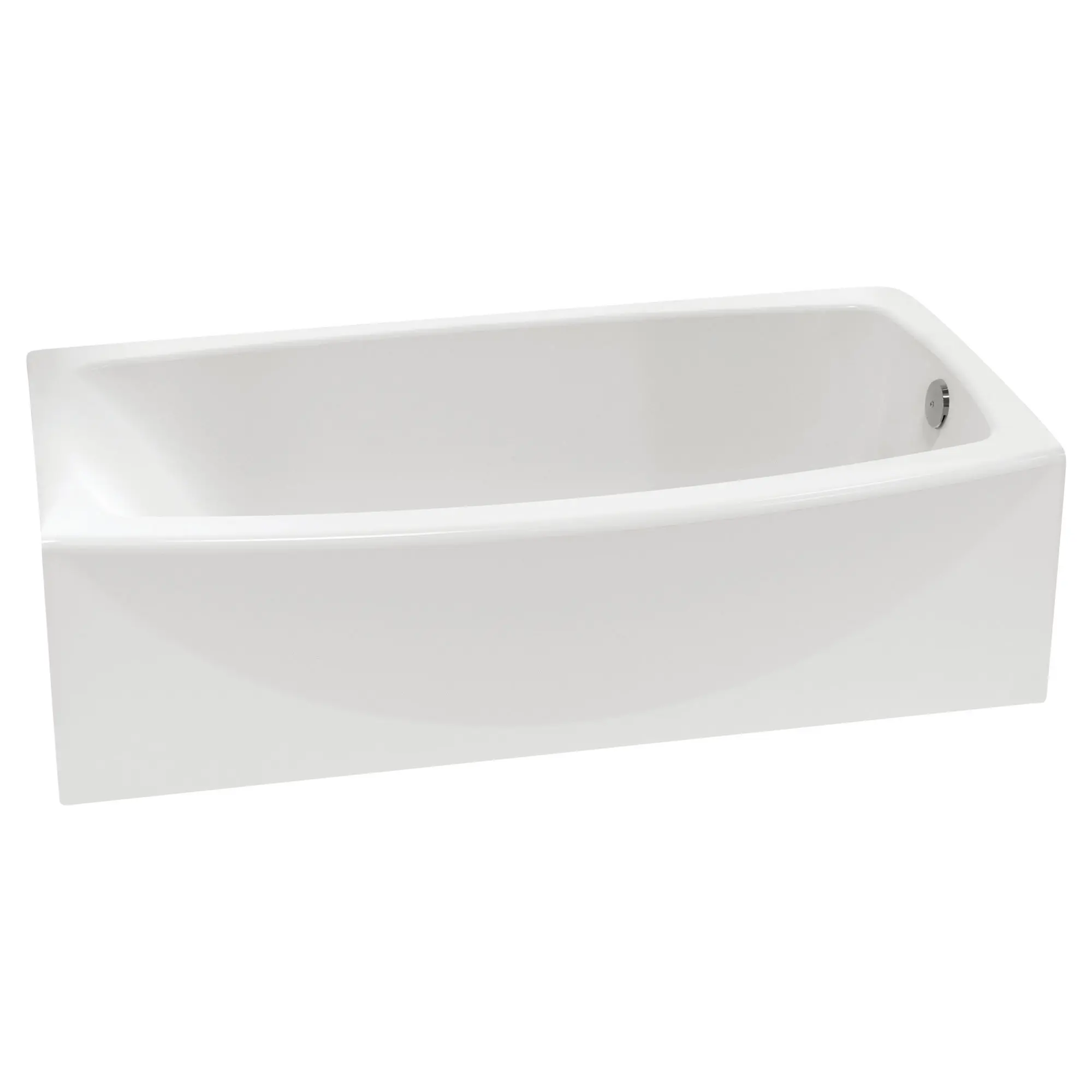 Saver 60 x 34 Inch Integral Apron Bathtub with Right-Hand Drain