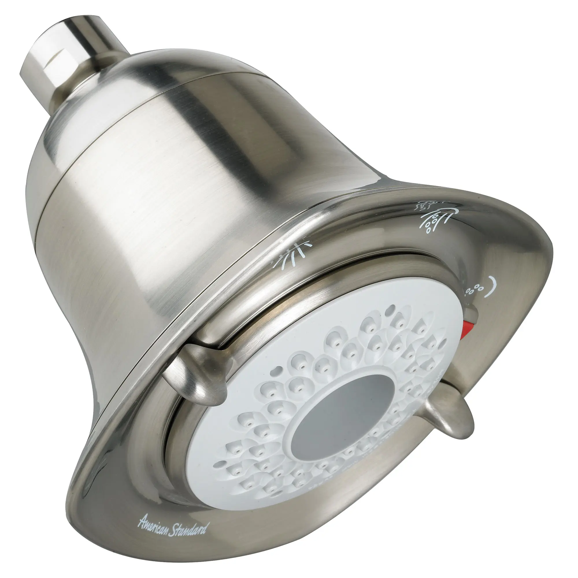 Pomme de douche fixe à économie d'eau FloWise Square 2,0 gpm/7,6 L/min