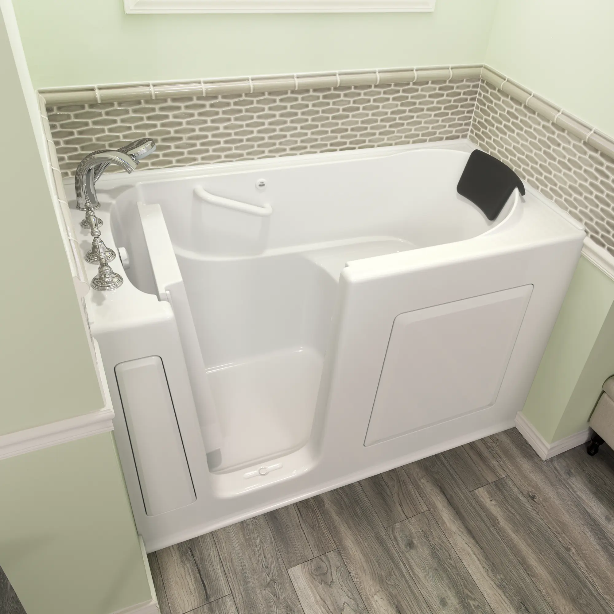 Gelcoat Premium Series 30 x 60 -Inch Walk-in Tub With Soaker
