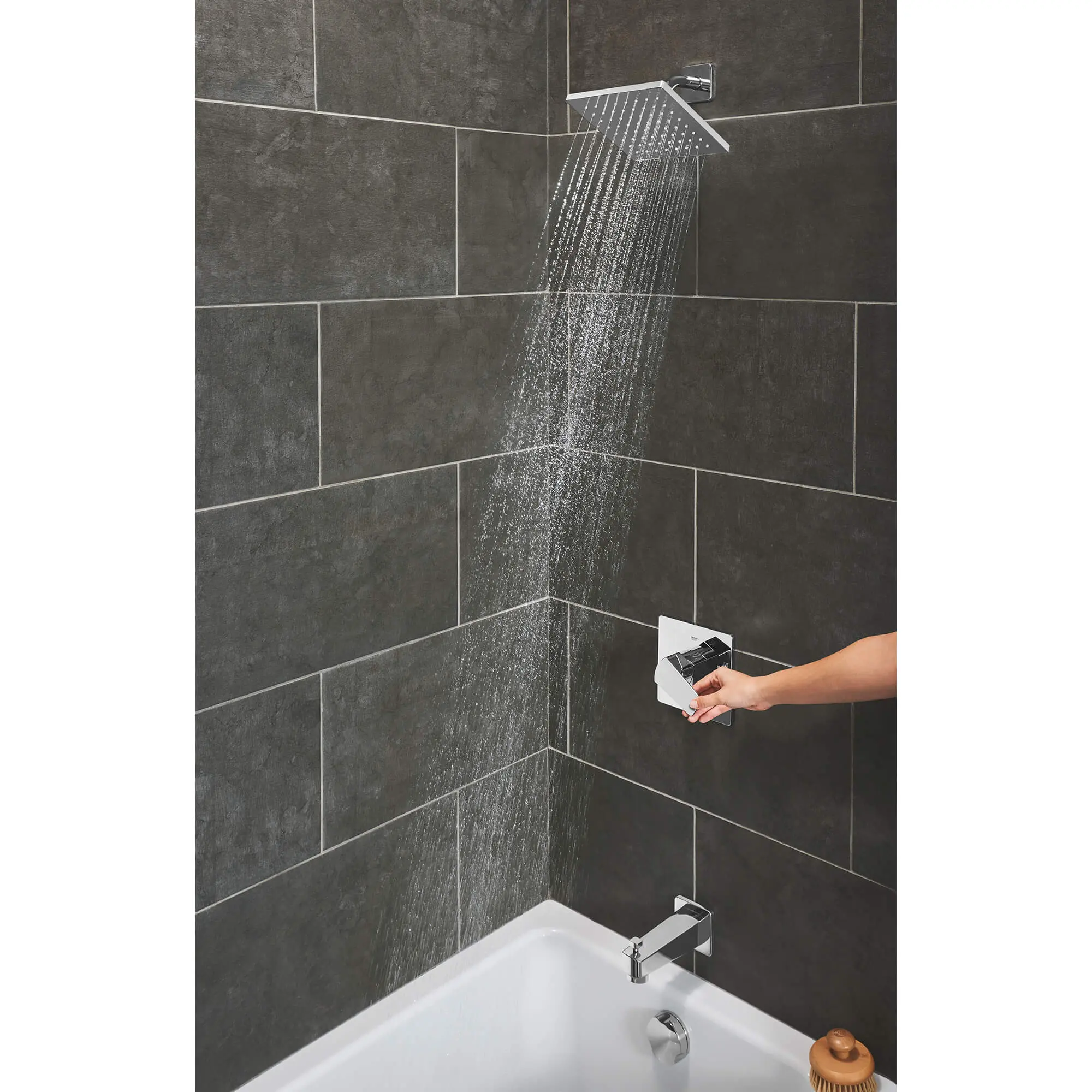 Tallinn Pressure Balance Valve Bathtub/shower Combo Faucet