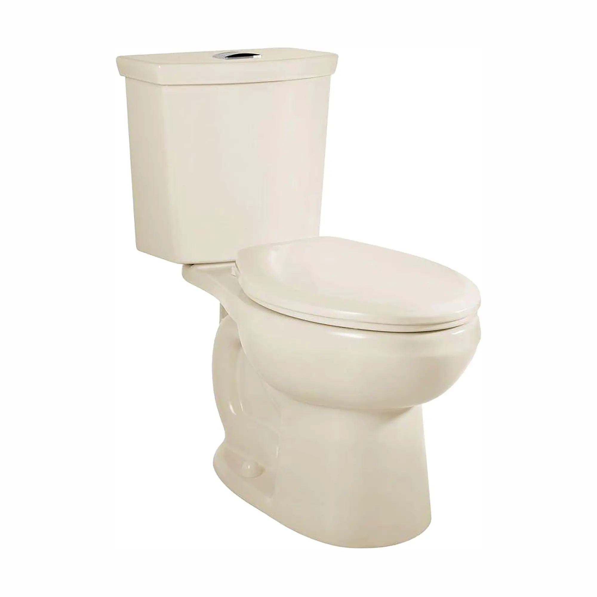 H2Option® Two-Piece Dual Flush 1.28 gpf/4.8 Lpf and 0.92 gpf/3.5 Lpf Standard Height Elongated Toilet Less Seat