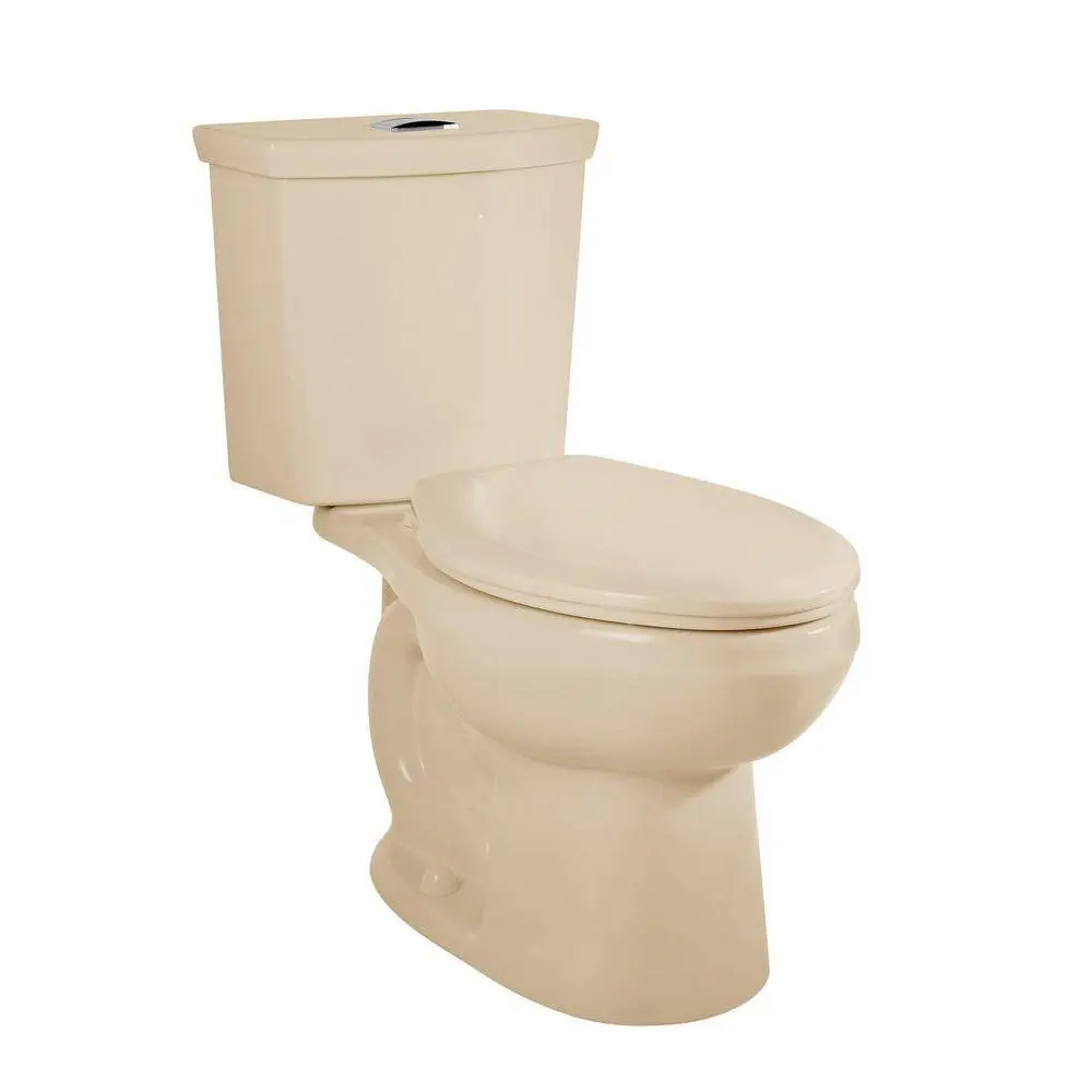 Toilette H2Option®, 2 pièces, chasse souble 1,28 gpc/4,8 lpc et 0,92 gpc/3,5 lpc, à cuvette allongée à hauteur régulière et réservoir avec doublure, sans siège