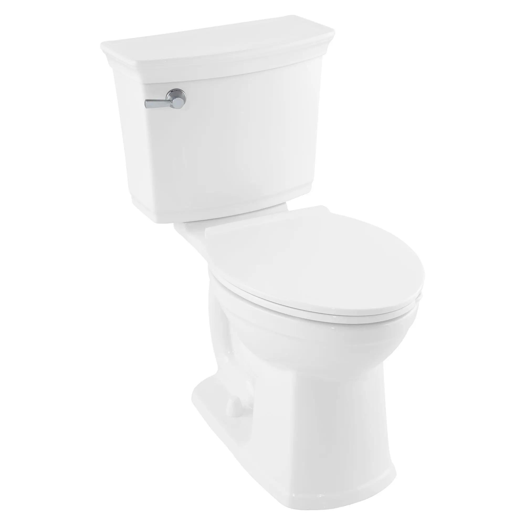 Siège pour toilette allongée VorMax® avec rebord CleanCurve®, style contemporain, à fermeture lente et détachement facile