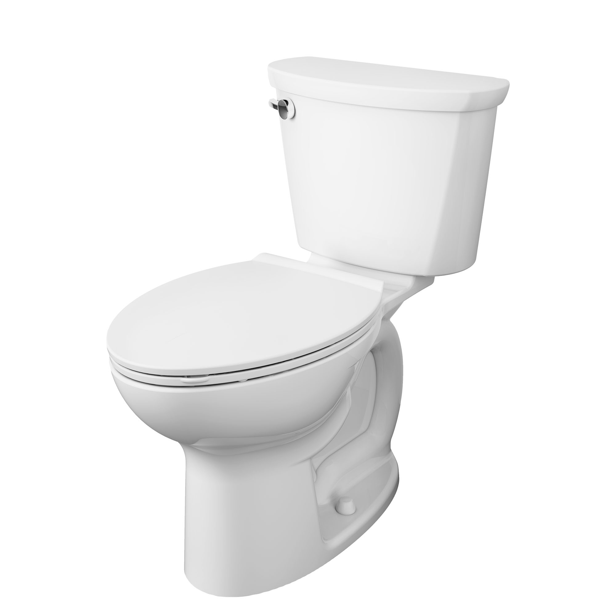 Cadet™ PRO Two-Piece 1.6 gpf/6.0 Lpf Compact Chair Height Elongated Toilet Less Seat
