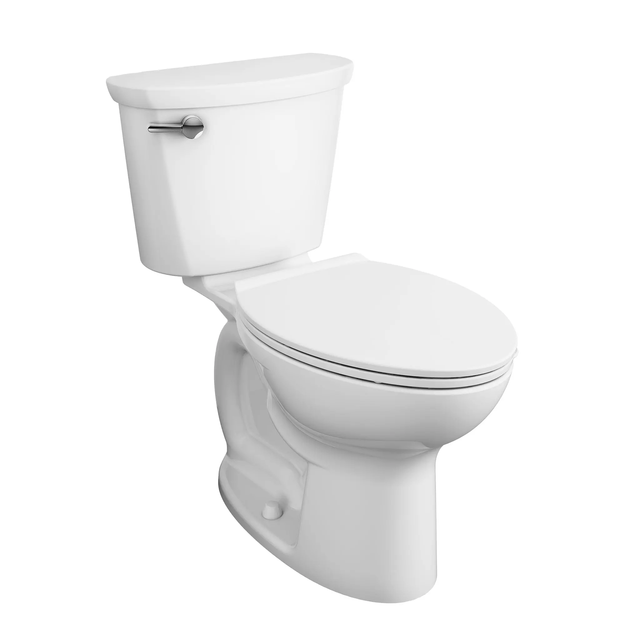 Toilette Cadet® PRO, 2 pièces, 1,28 gpc/4,8 lpc, compacte, à cuvette allongée à hauteur de chaise, sans siège