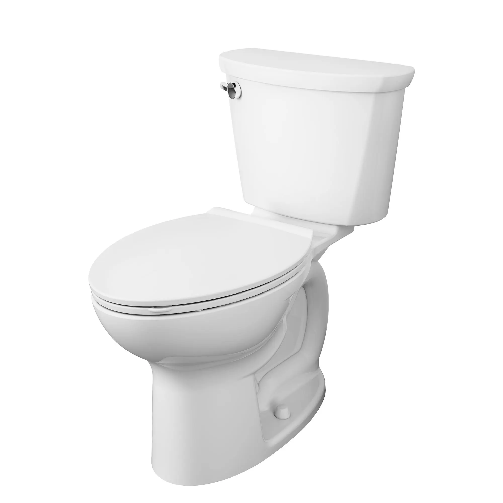 Toilette Cadet® PRO, 2 pièces, 1,28 gpc/4,8 lpc, compacte, à cuvette allongée à hauteur de chaise, sans siège