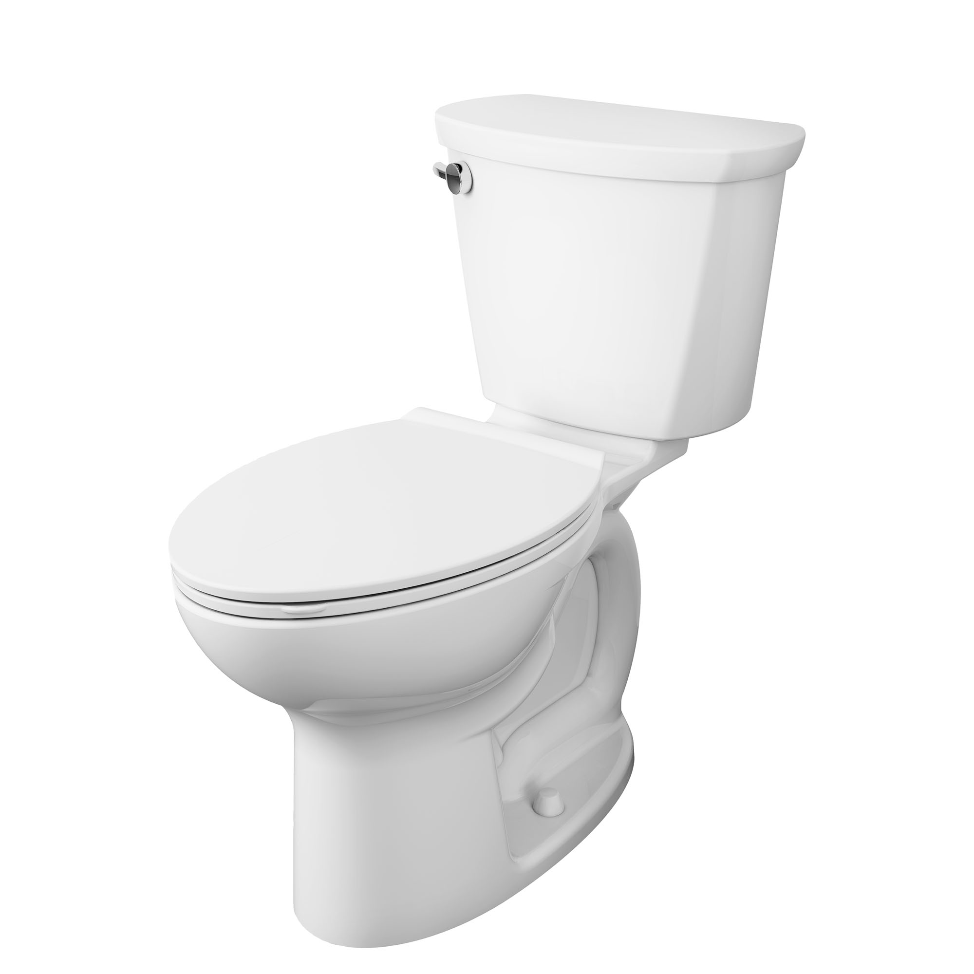 Cadet™ PRO Two-Piece 1.6 gpf/6.0 Lpf Compact Chair Height Elongated 14-Inch Rough Toilet Less Seat