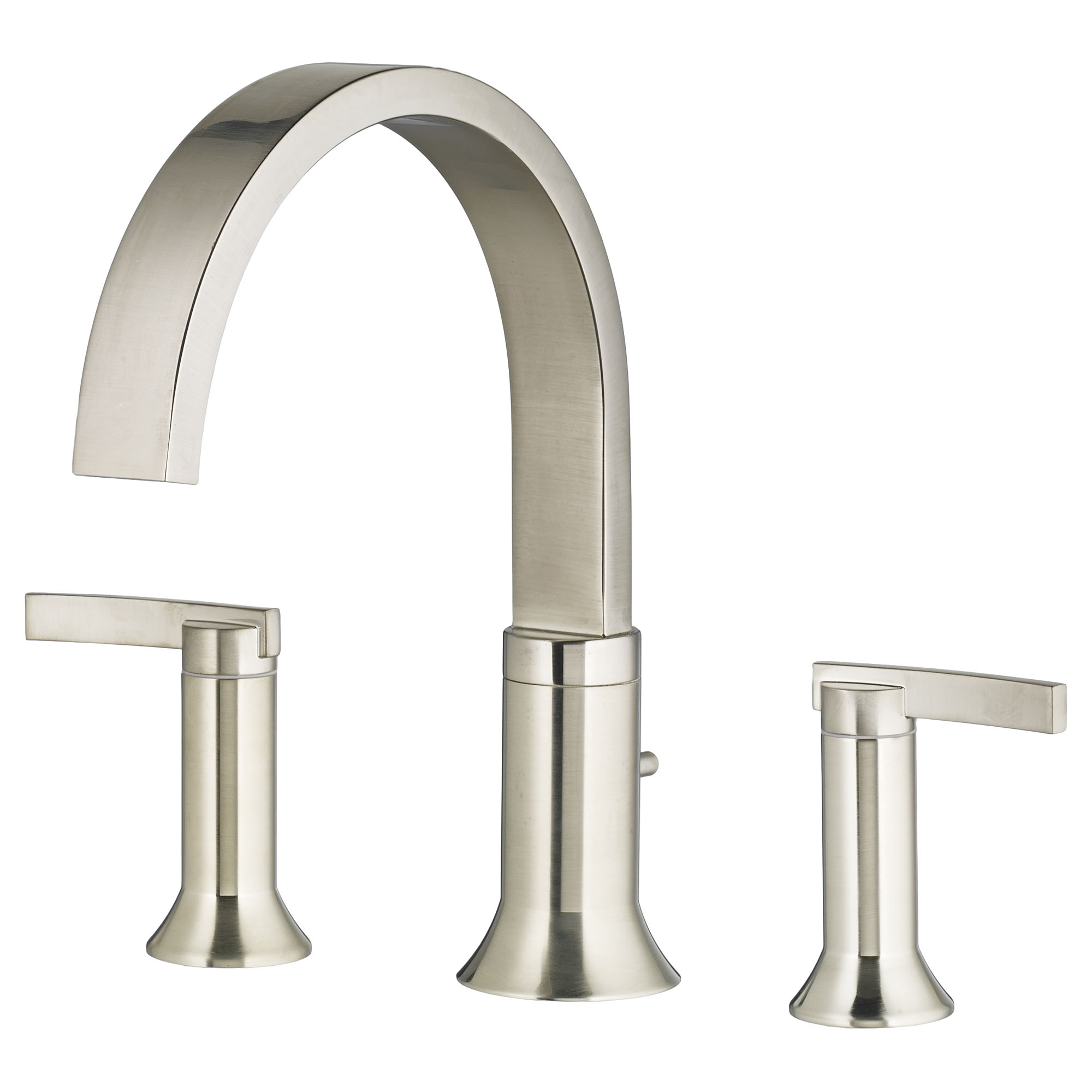 Berwick Deck-Mount Bathtub Faucet for Flash Rough-in Valve with Lever Handles