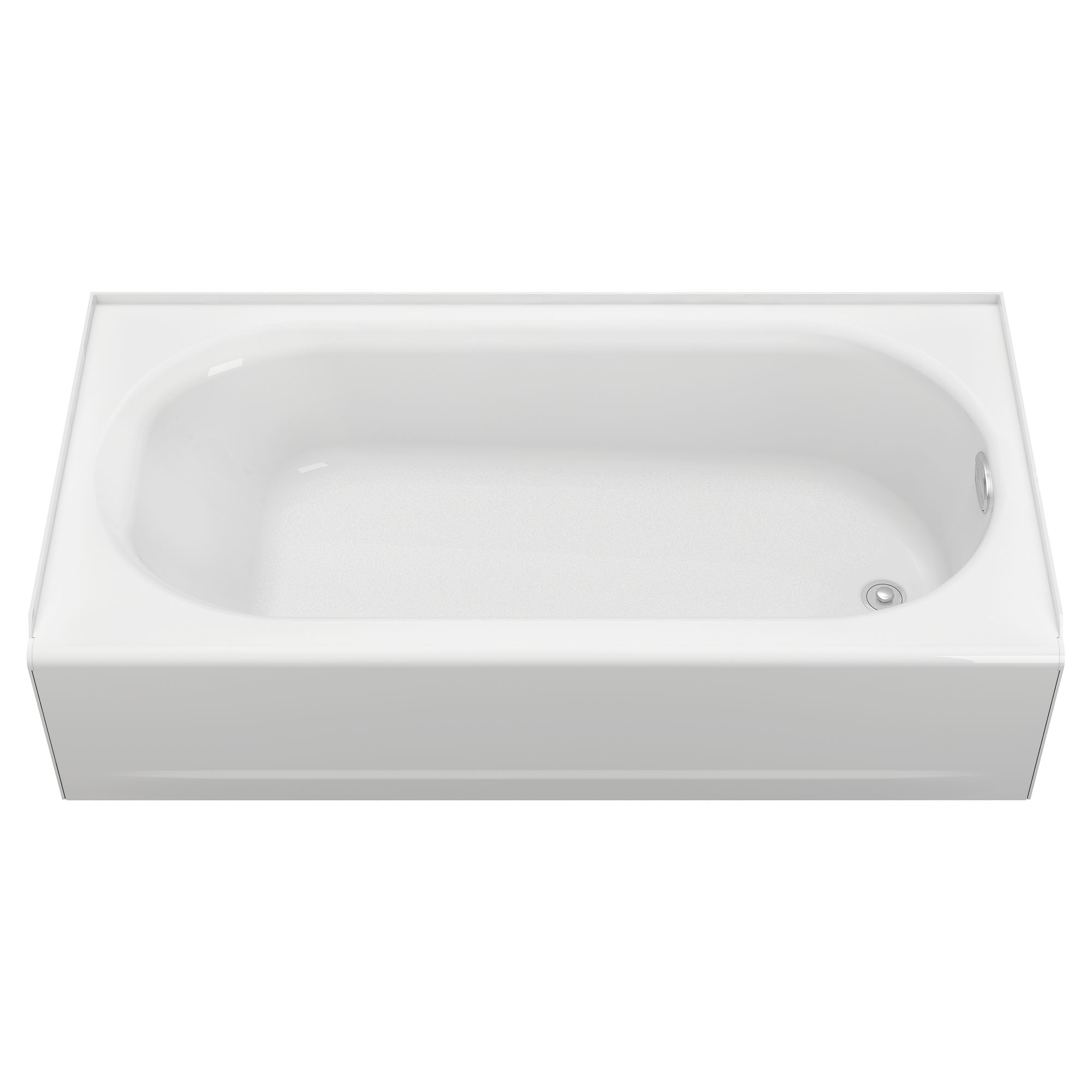 Princeton® Americast® 60 x 30-Inch Integral Apron Bathtub Right-Hand Outlet With Integral Drain