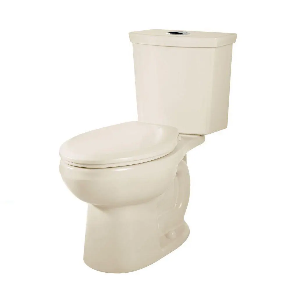 Toilette H2Option®, 2 pièces, chasse souble 1,28 gpc/4,8 lpc et 0,92 gpc/3,5 lpc, à cuvette allongée à hauteur régulière et réservoir avec doublure, sans siège