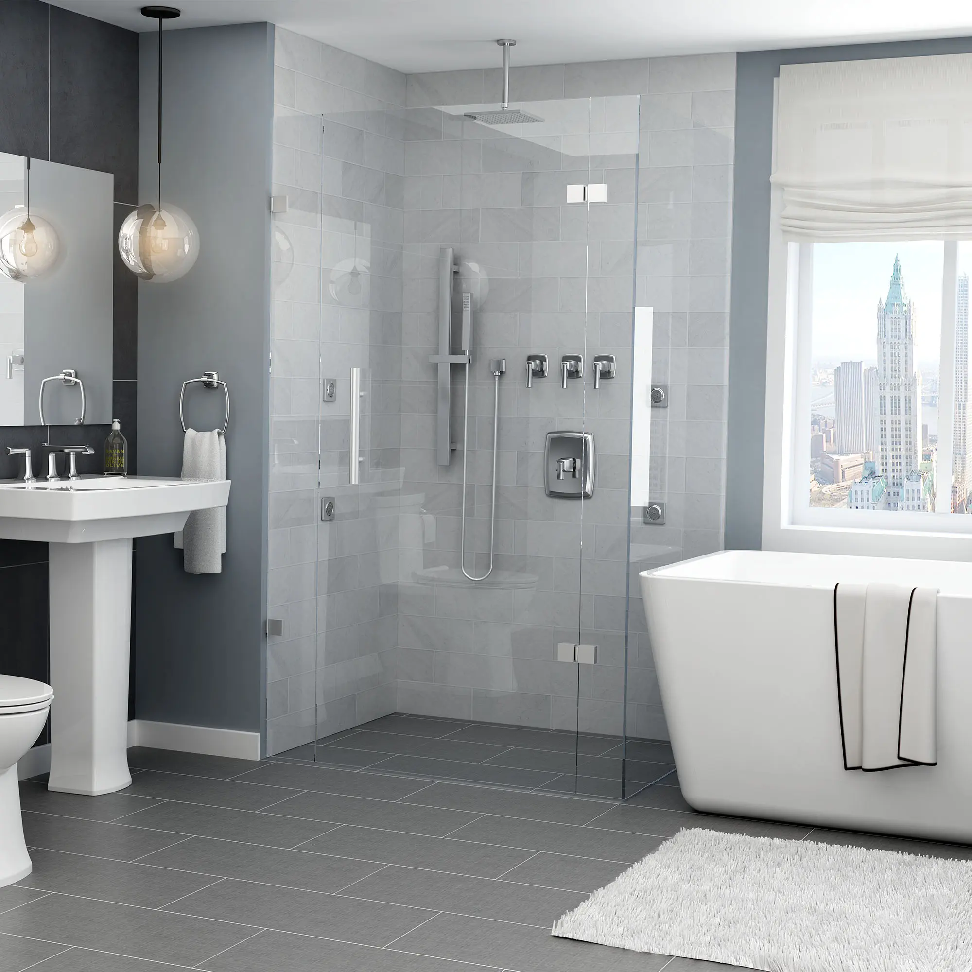 FloWise Square 1.5 gpm/5.7 L/min (Measurement) Single Function Water-Saving Hand Shower