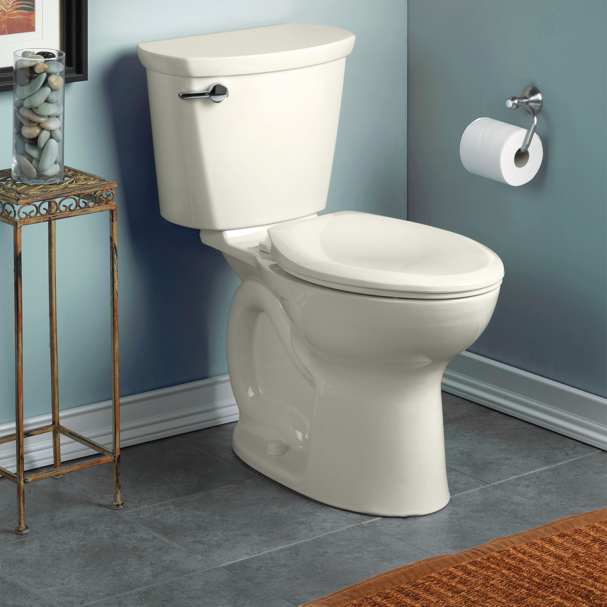Cadet™ PRO Two-Piece 1.6 gpf/6.0 Lpf  Standard Height Elongated 10-Inch Rough Toilet Less Seat