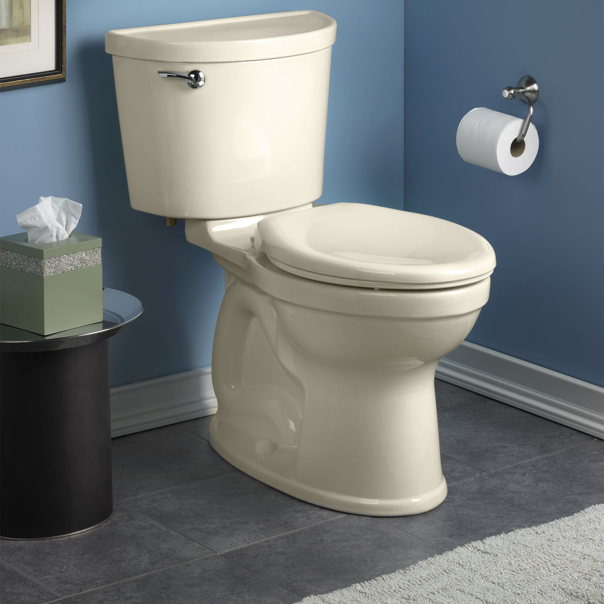 Champion® PRO Two-Piece 1.6 gpf/6.0 Lpf Chair Height Round Front Toilet Less Seat
