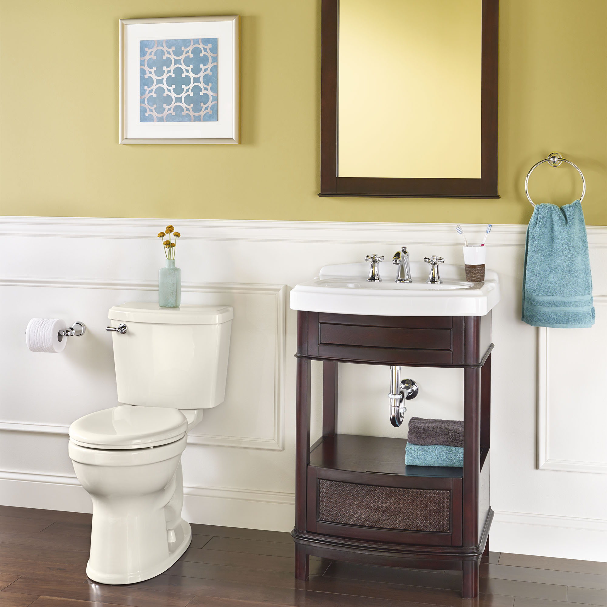 Portsmouth™ Champion™ PRO Two-Piece 1.28 gpf/4.8 Lpf Chair Height Round Front Toilet