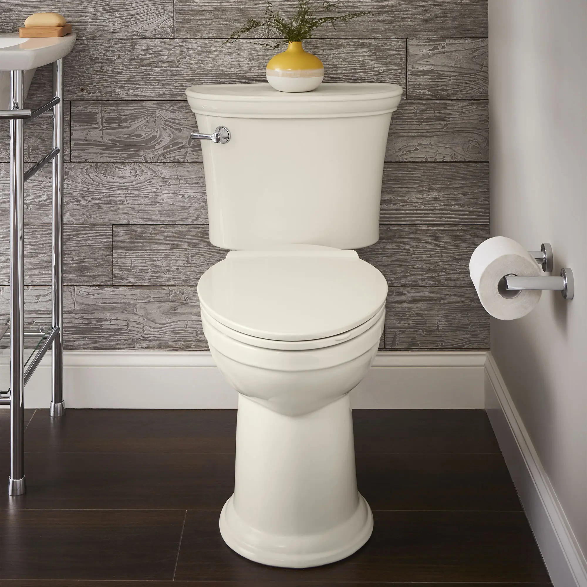 Heritage® VorMax® Two-Piece 1.28 gpf/4.8 Lpf Chair Height Elongated Toilet Less Seat