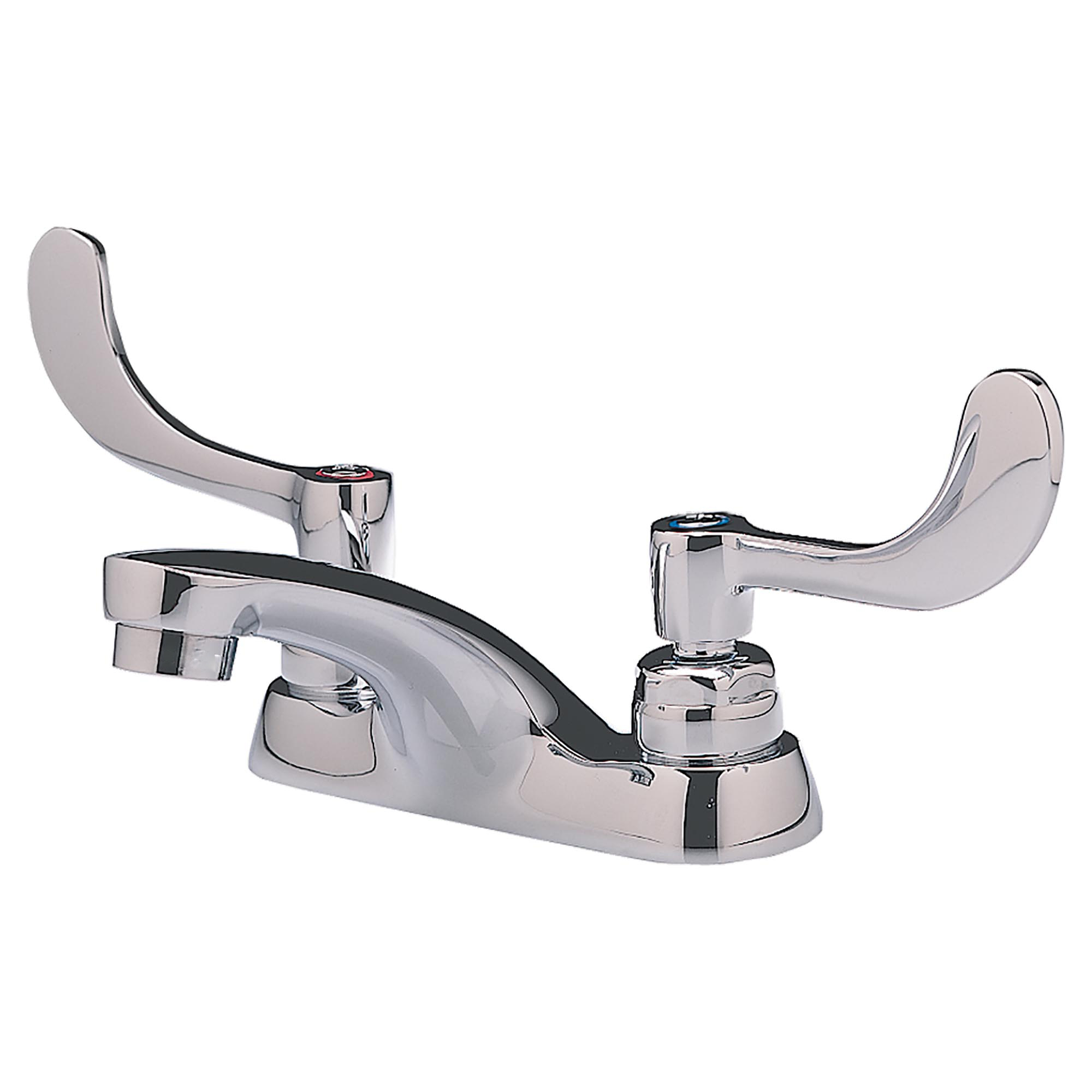 Monterrey™ 4-Inch Centerset Cast Faucet With Wrist Blade Handles 0.5 gpm/1.9 Lpm With Grid Drain