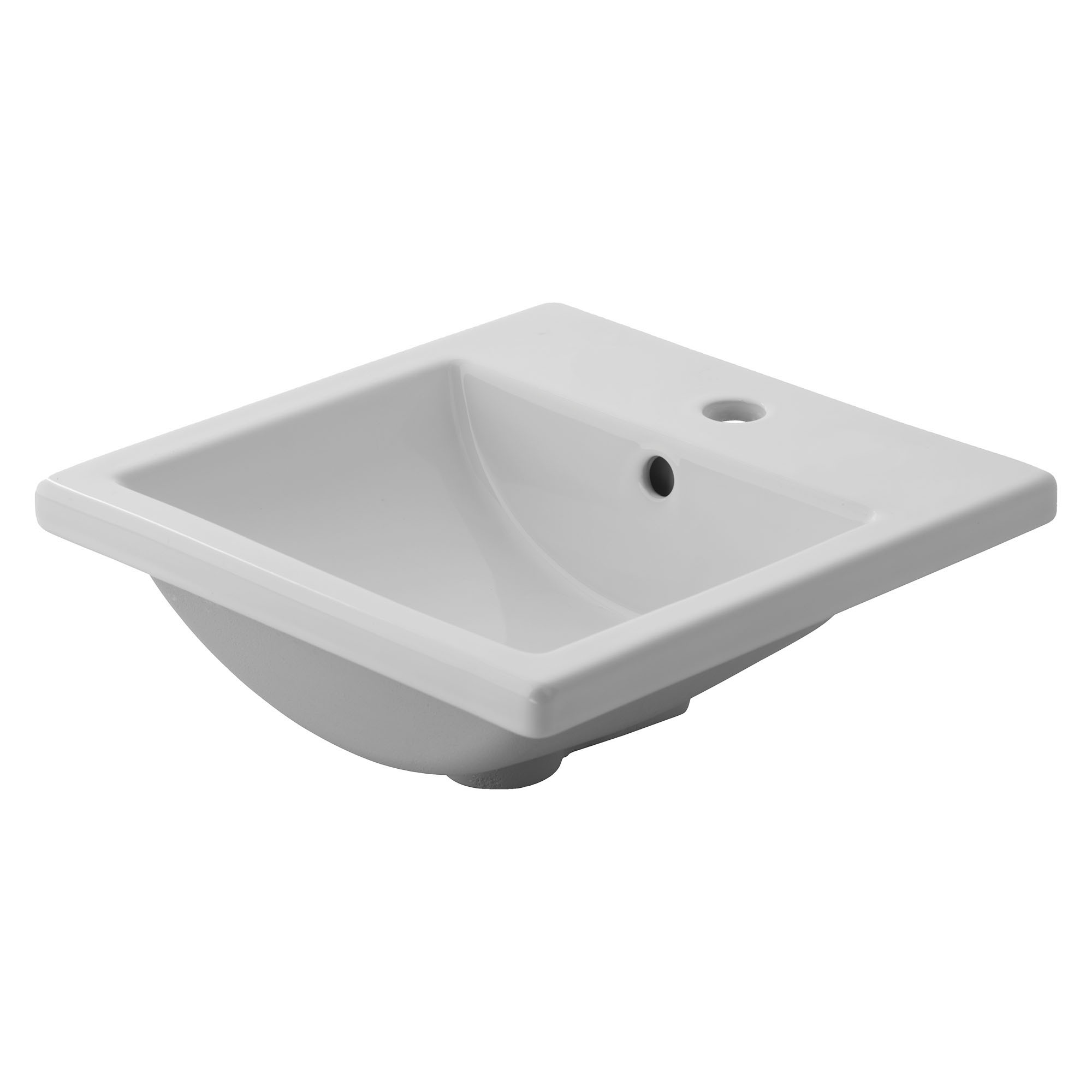 Studio Carre™ Drop-In Sink With Center Hole Only