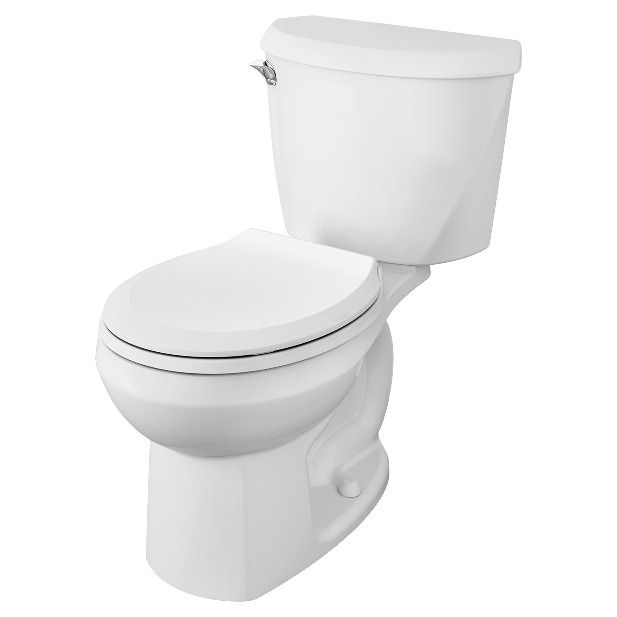 Reliant 1.28 GPF/4.8 LPF Round-Front Toilet with Supply Line