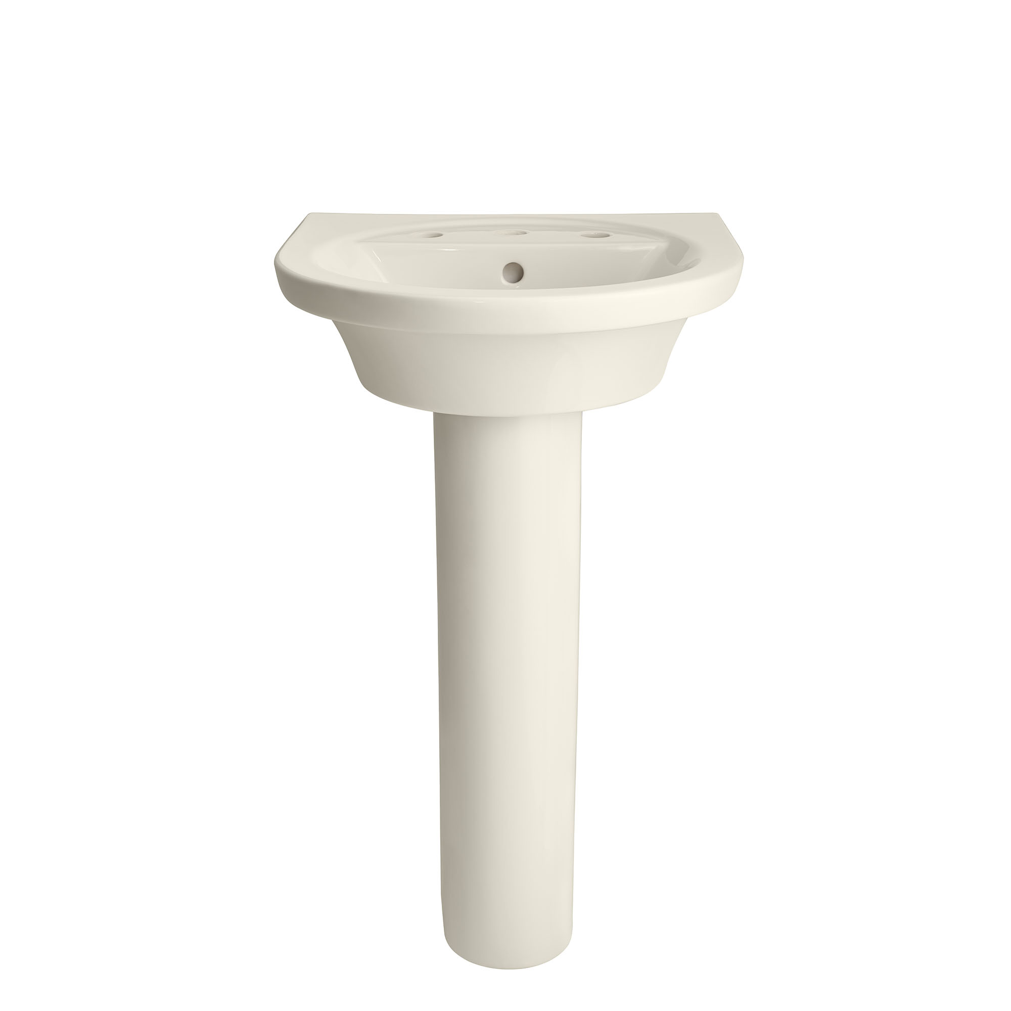 Tropic® Petite 8-Inch Widespread Pedestal Sink Top and Leg Combination